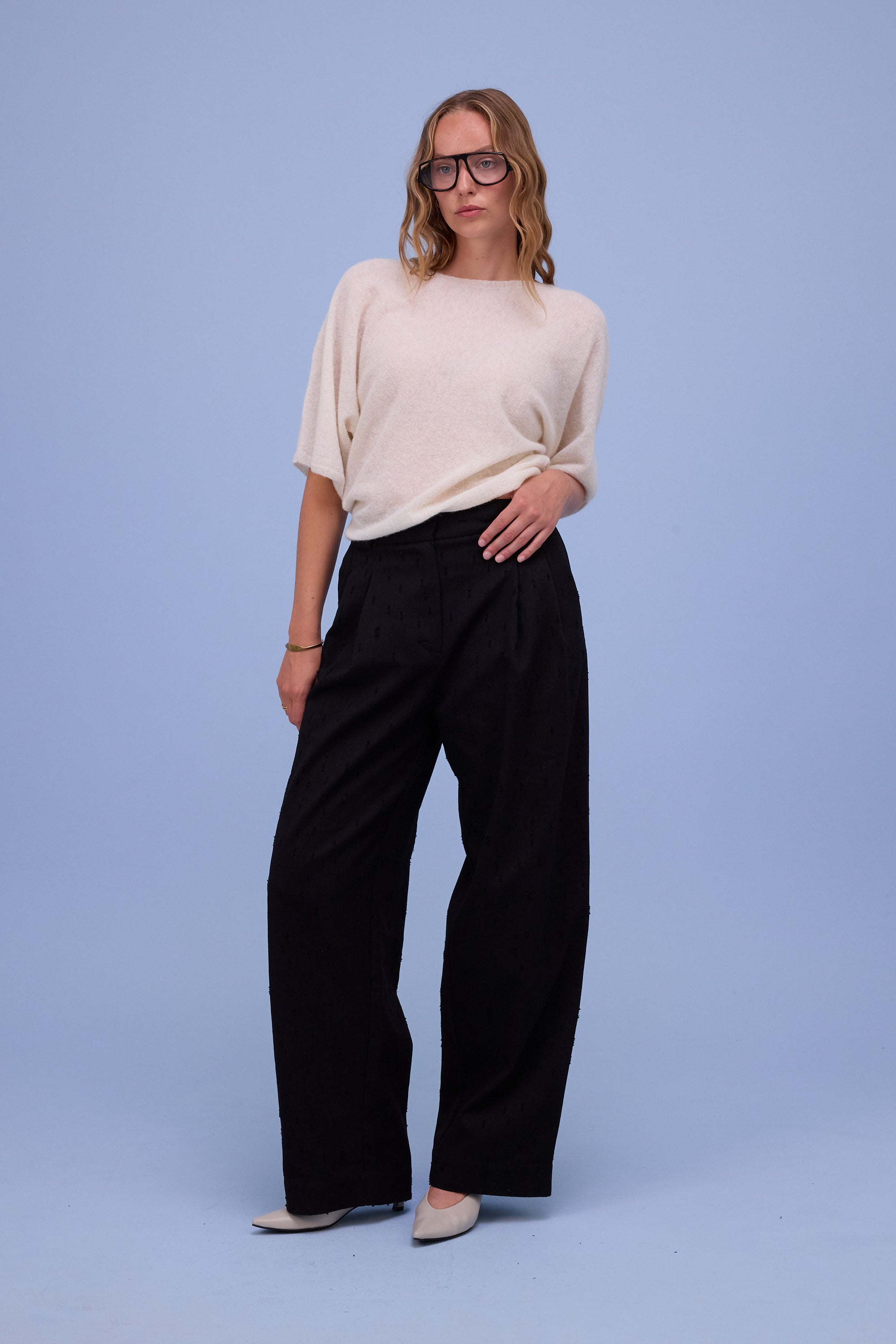 Haarlem top in off-white