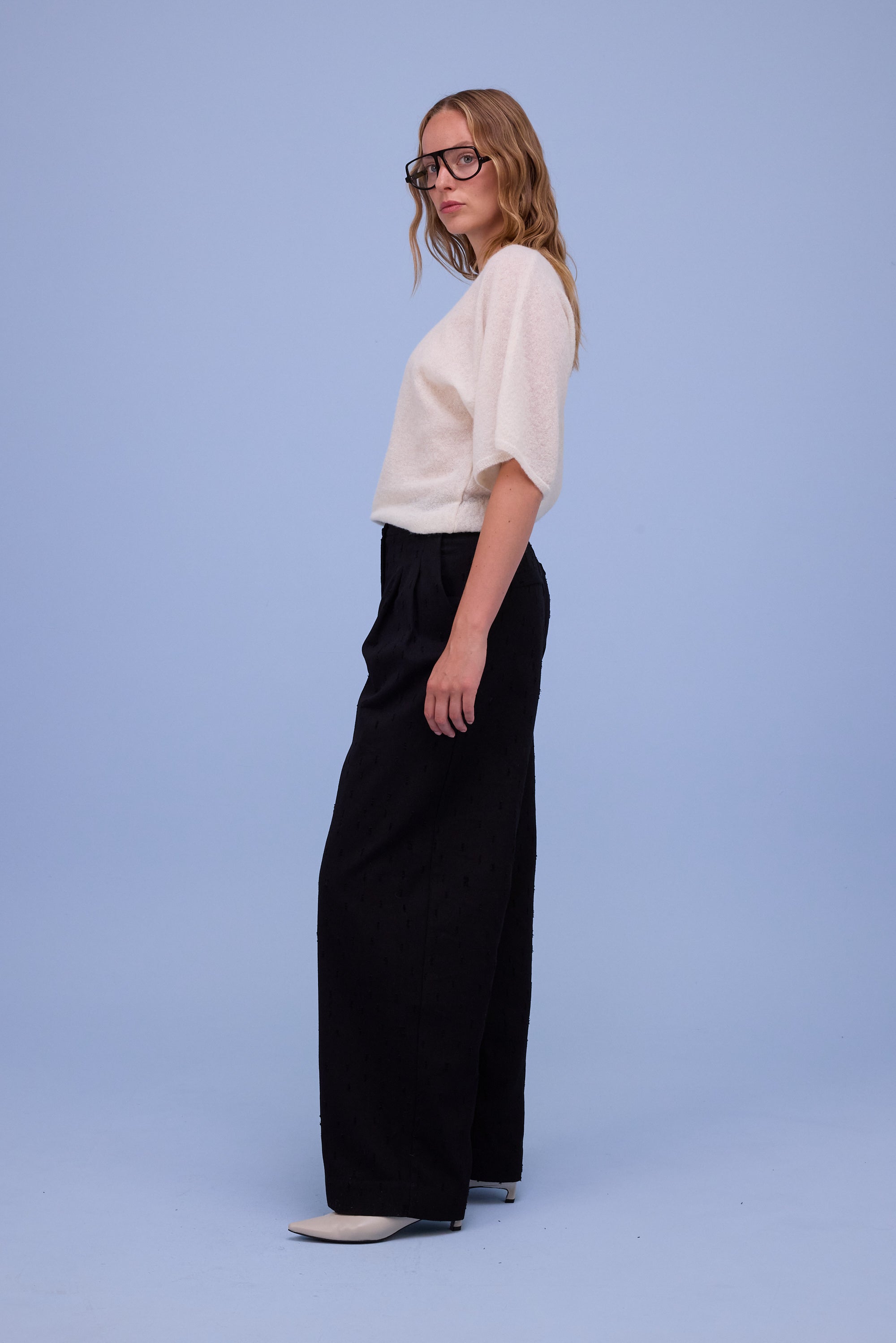 Haarlem top in off-white