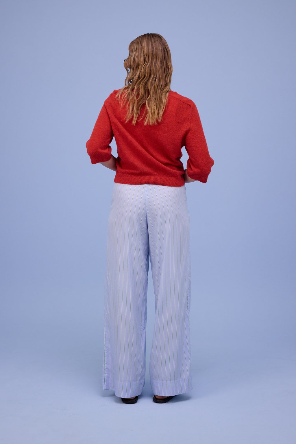 Huelva trui in poppy red