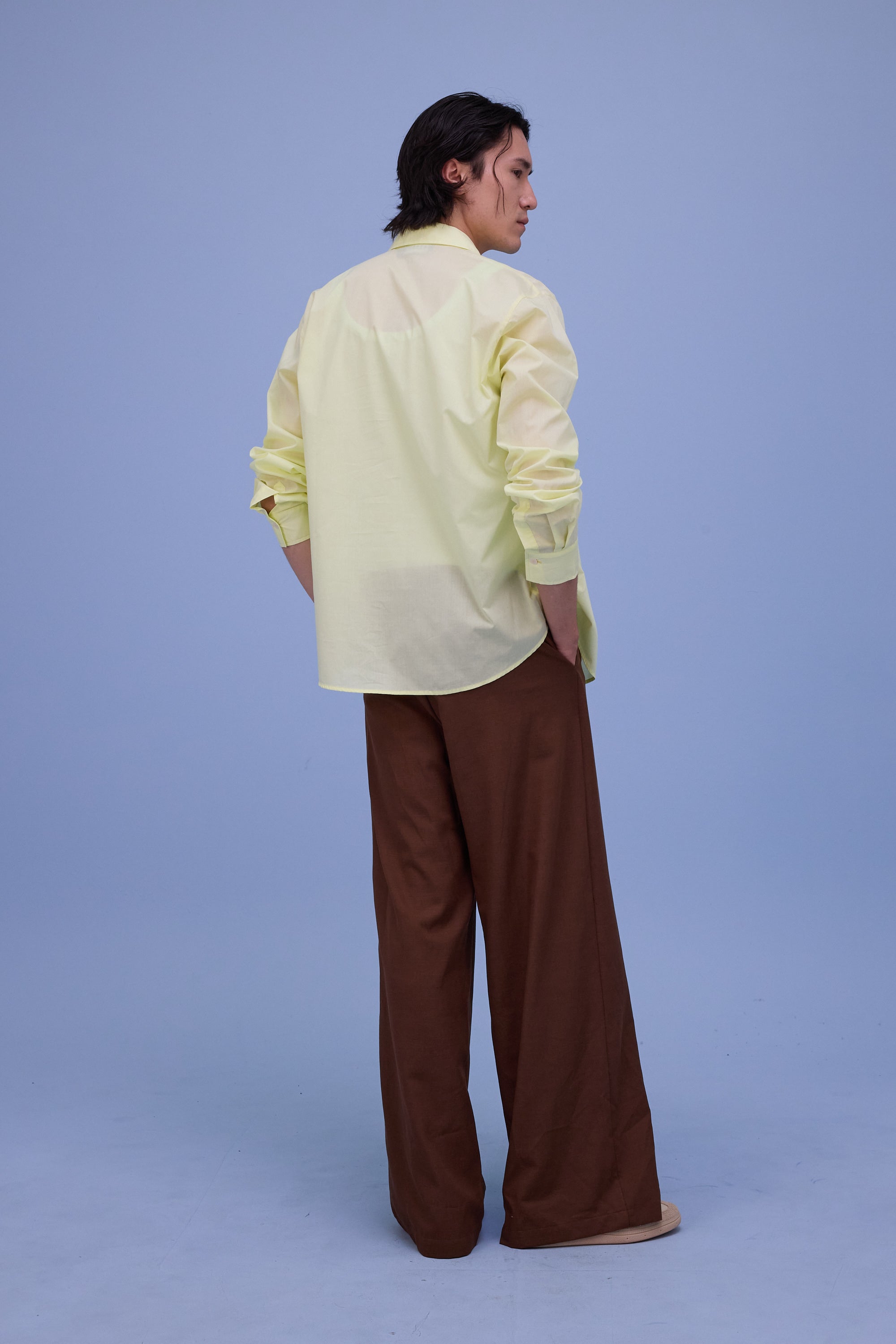 Godfried hemd in tender yellow