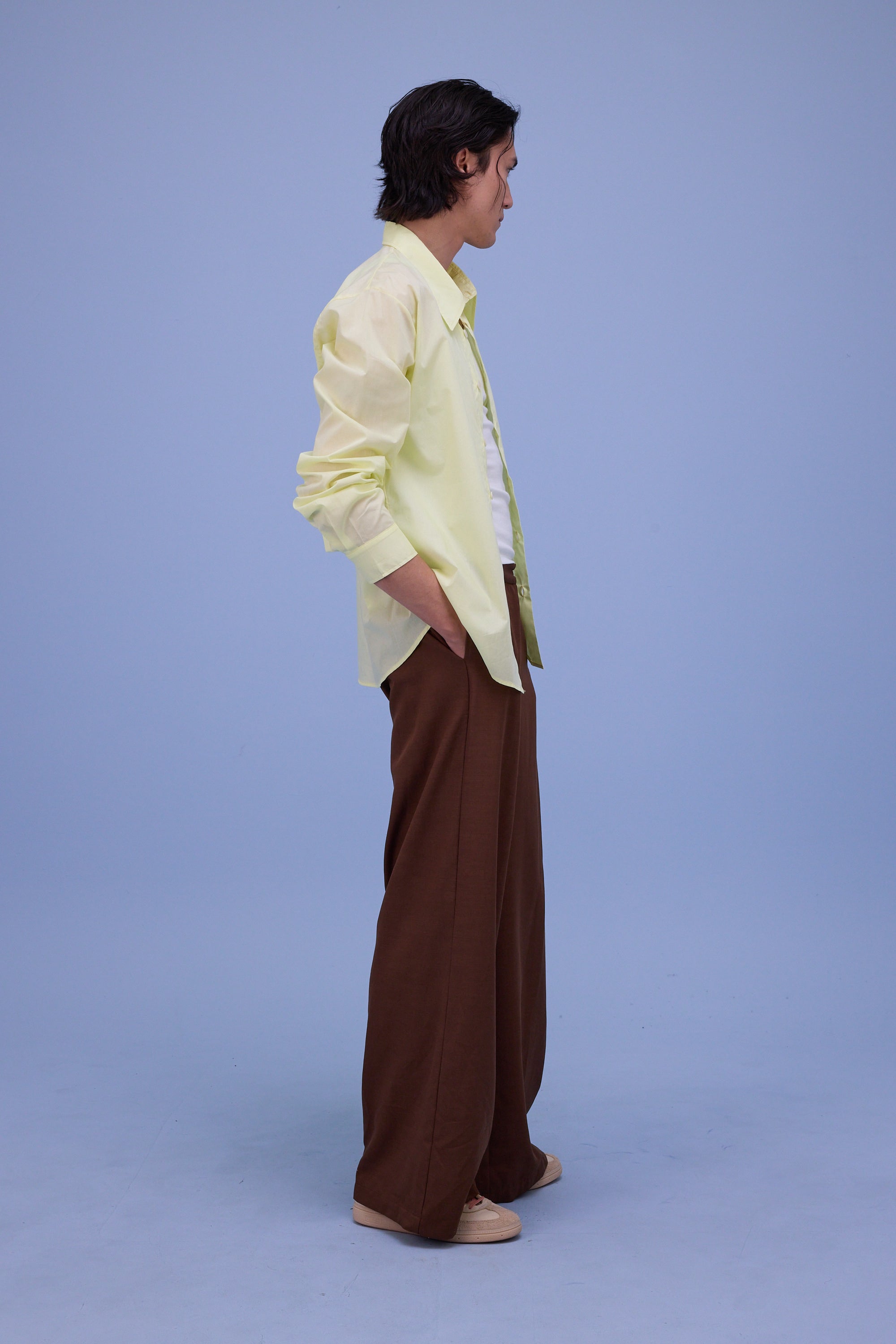 Godfried hemd in tender yellow