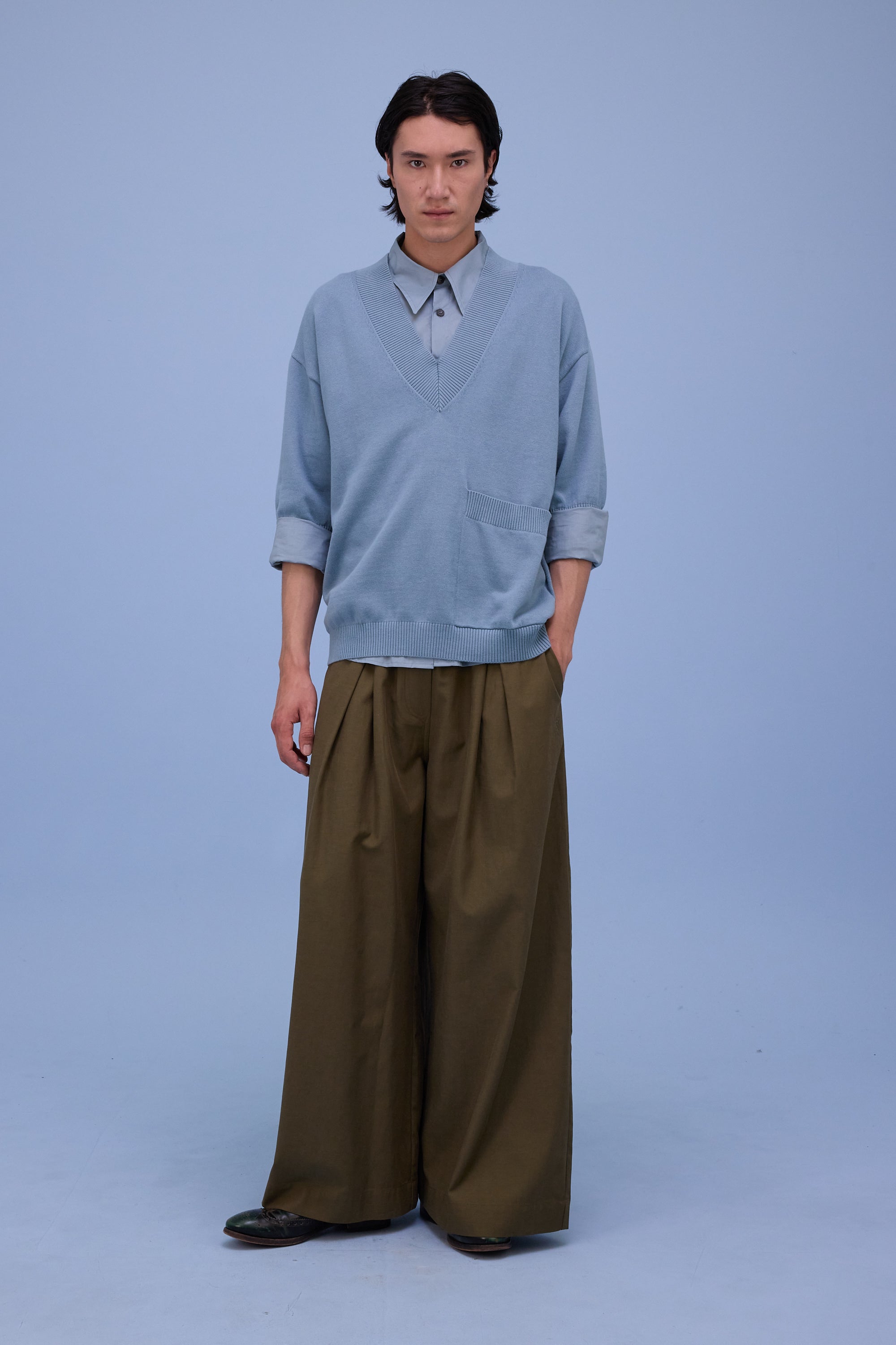 Godfried hemd in dusk blue