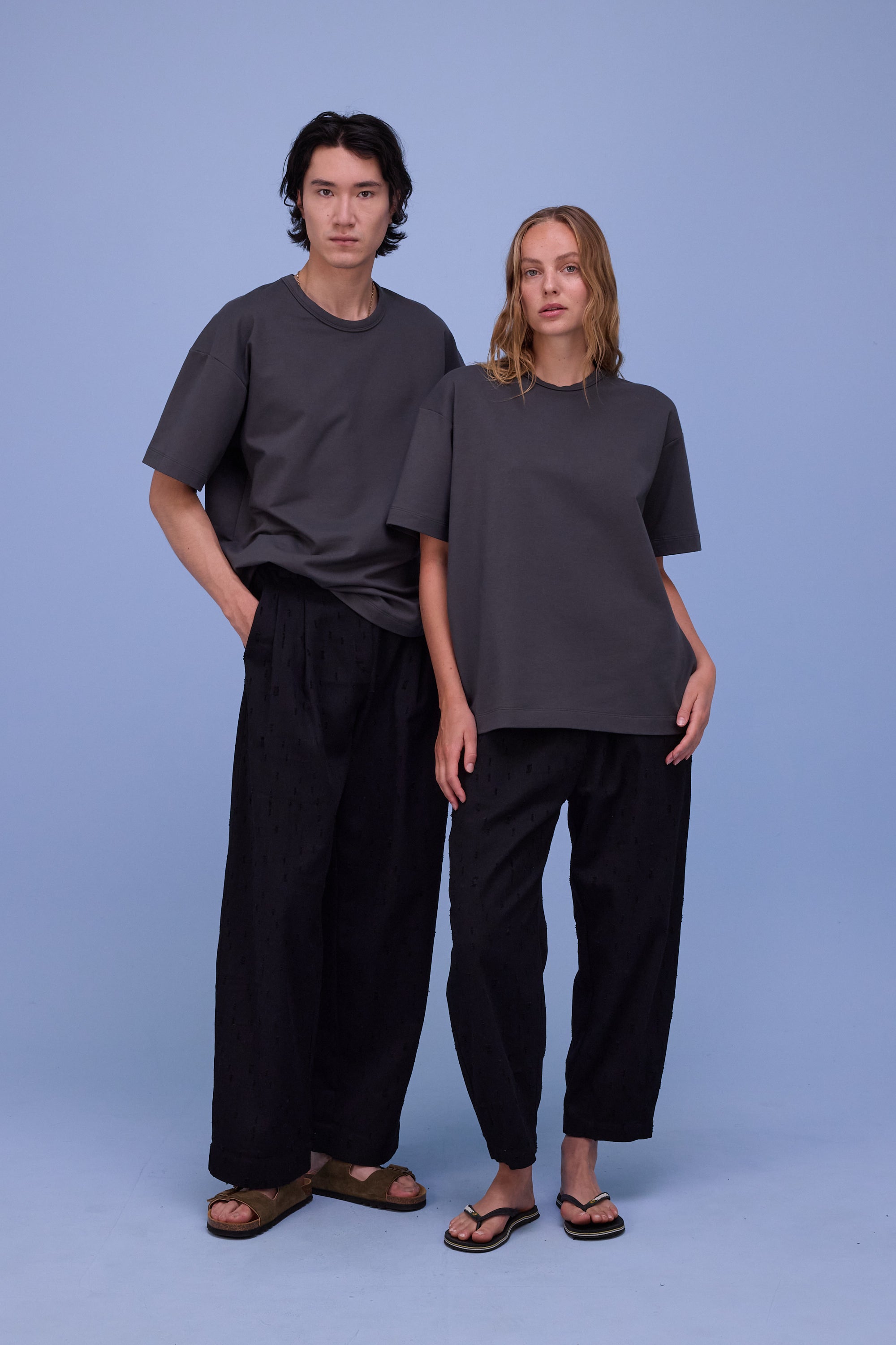 Geoff T-shirt in dark shadow