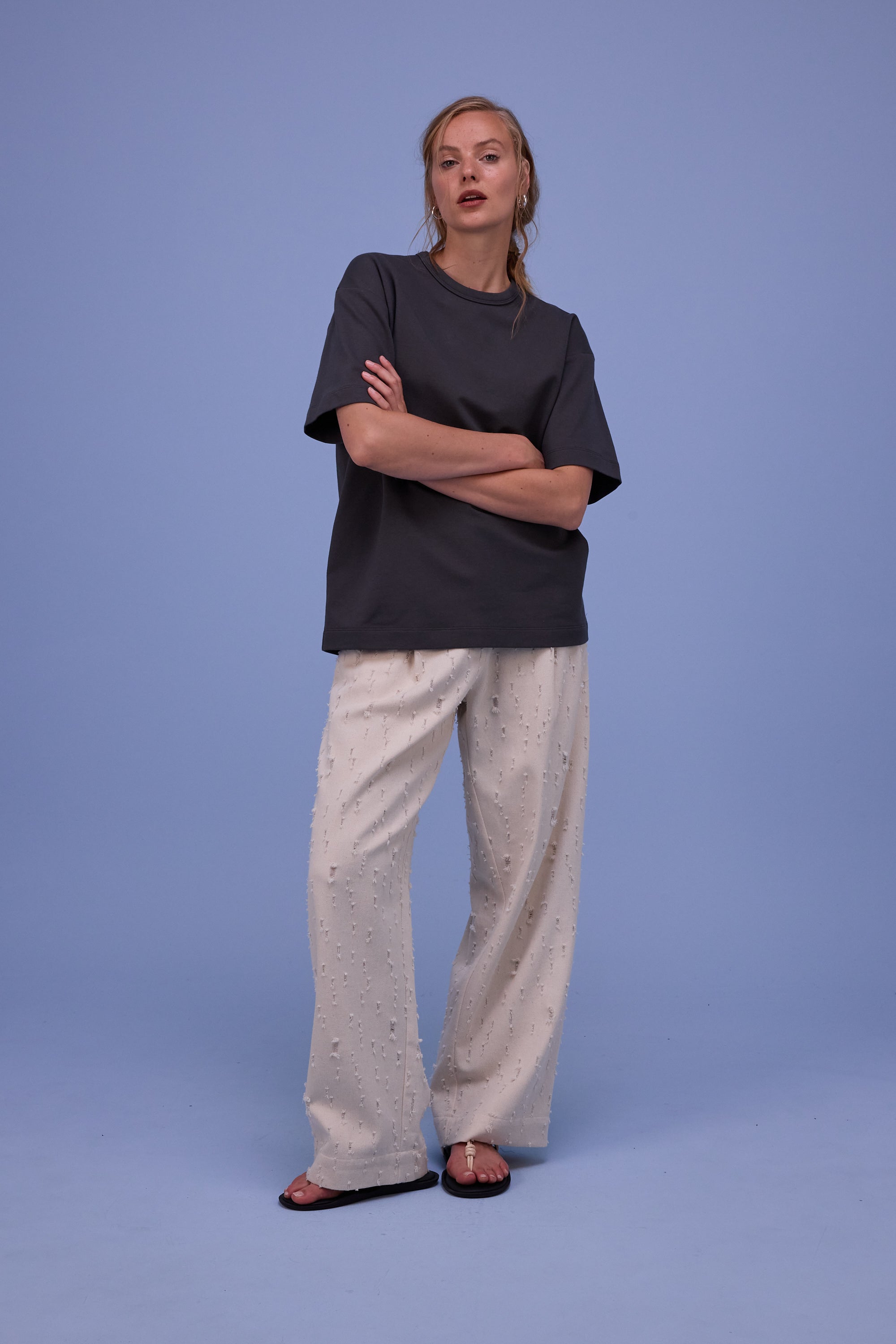 Geoff T-shirt in dark shadow