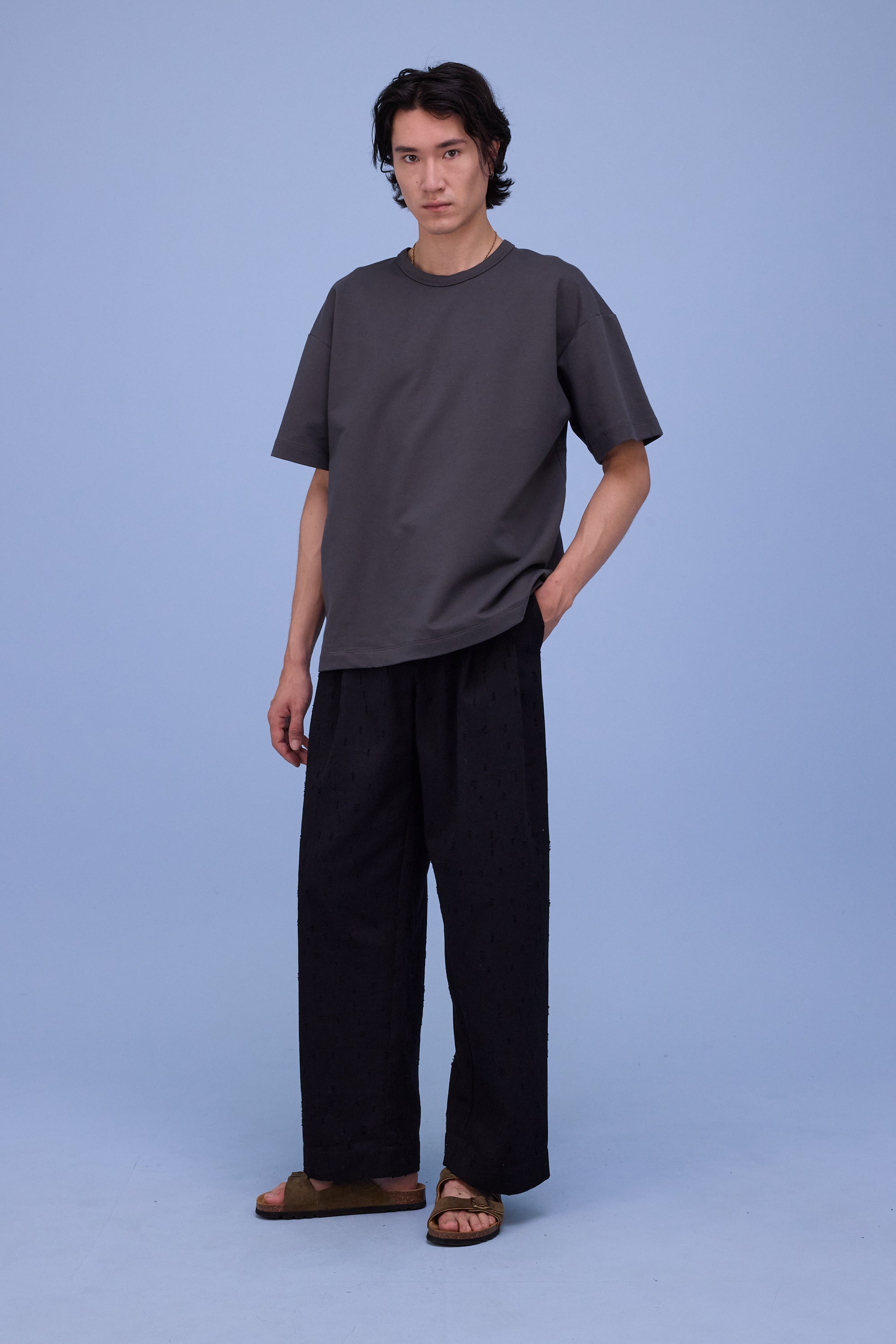 Geoff T-shirt in dark shadow