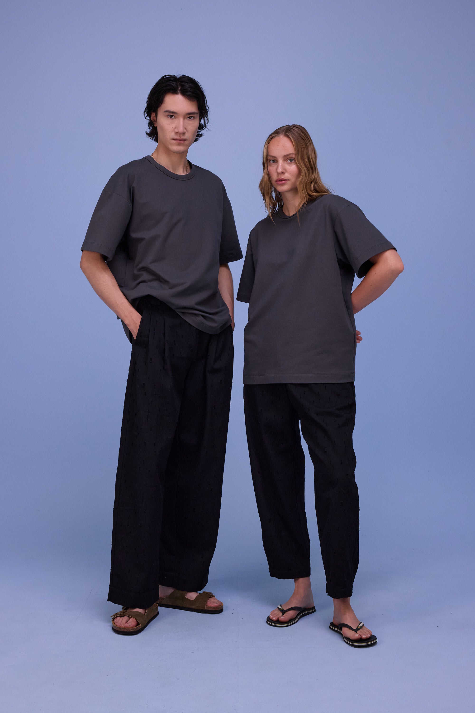 Geoff T-shirt in dark shadow