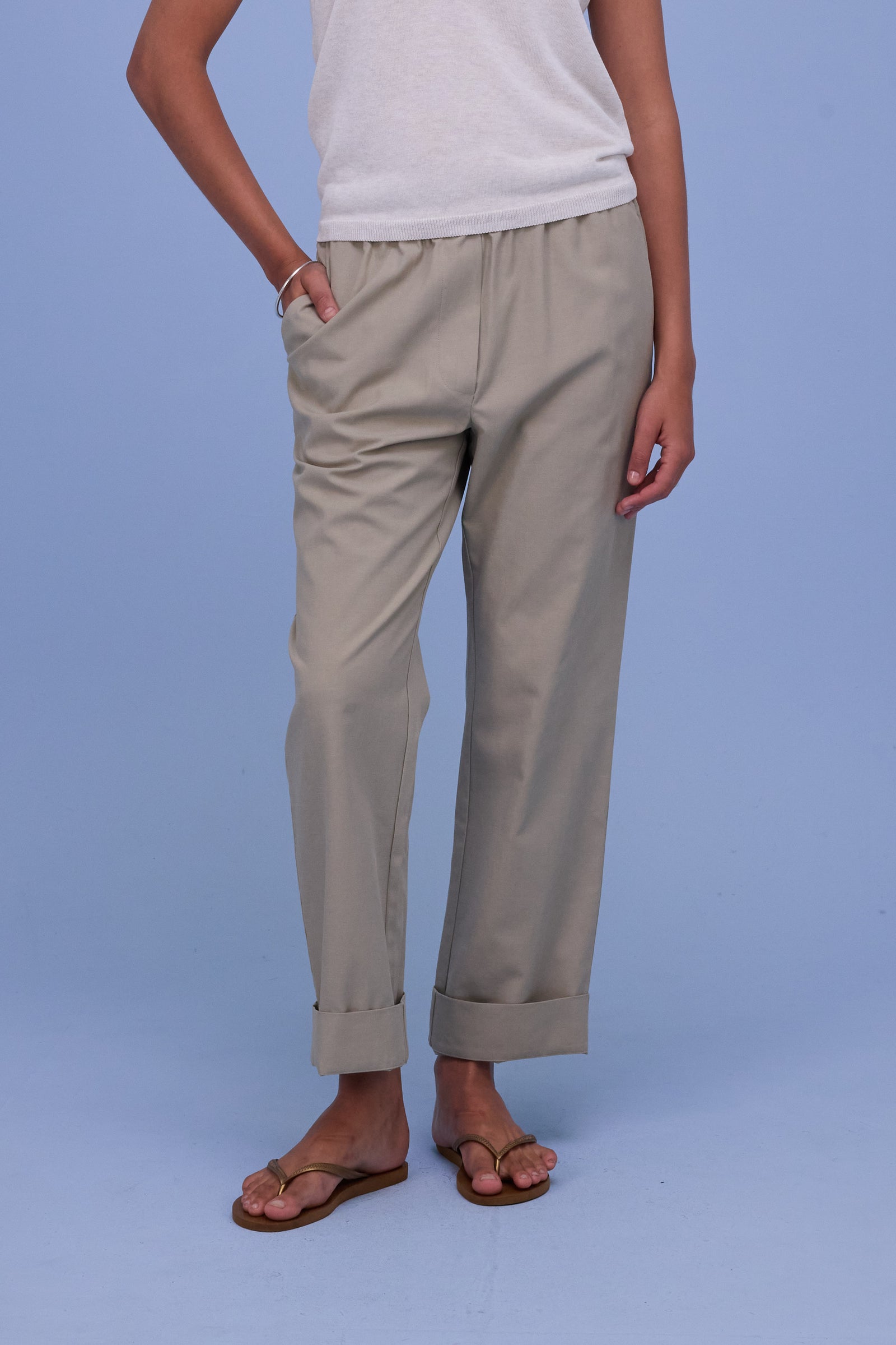 Henk broek in dust sage