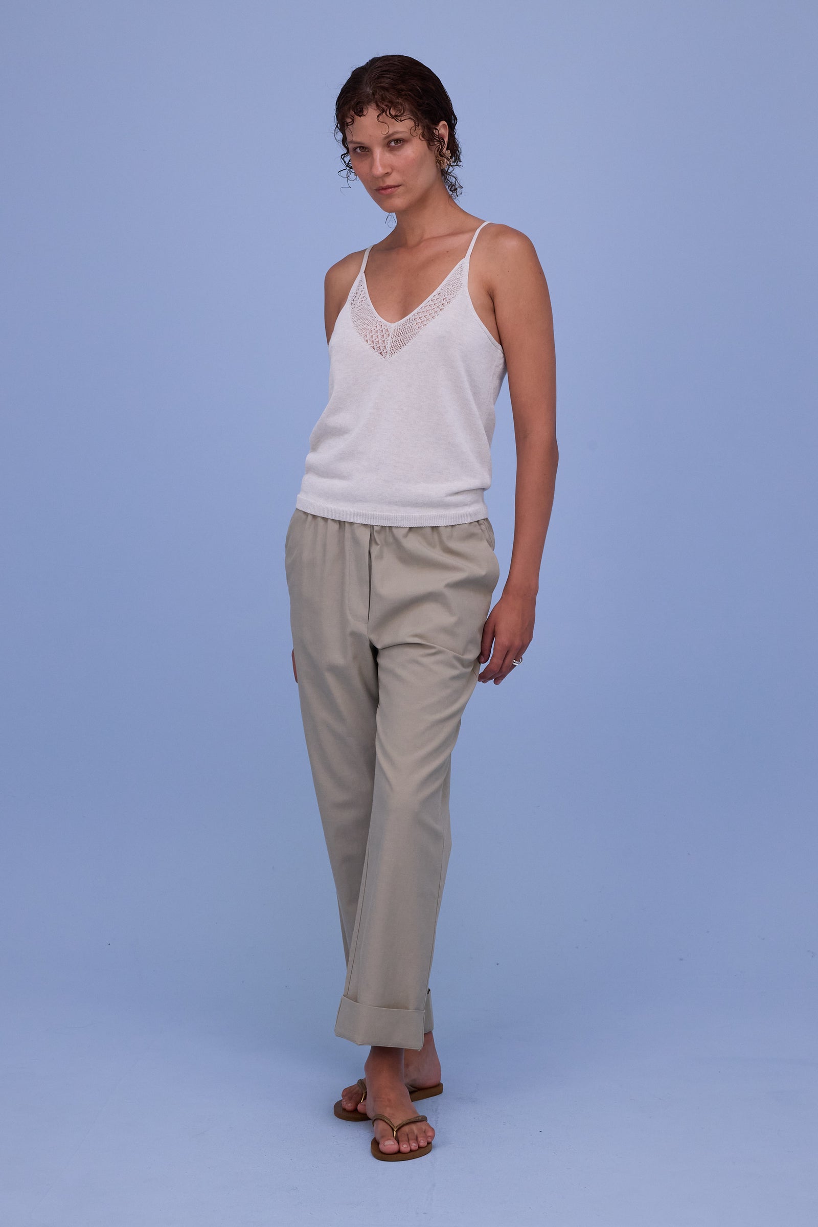 Henk broek in dust sage