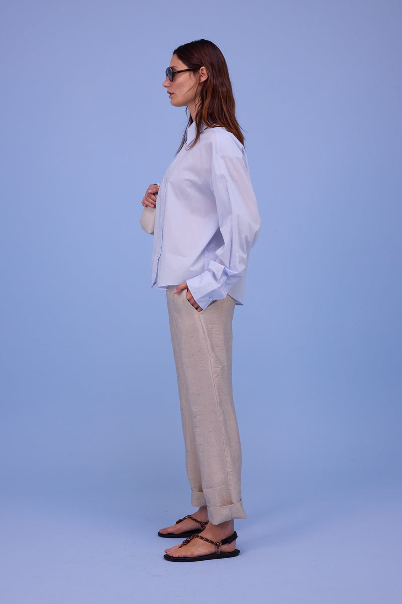 Henk broek in champagne santoso