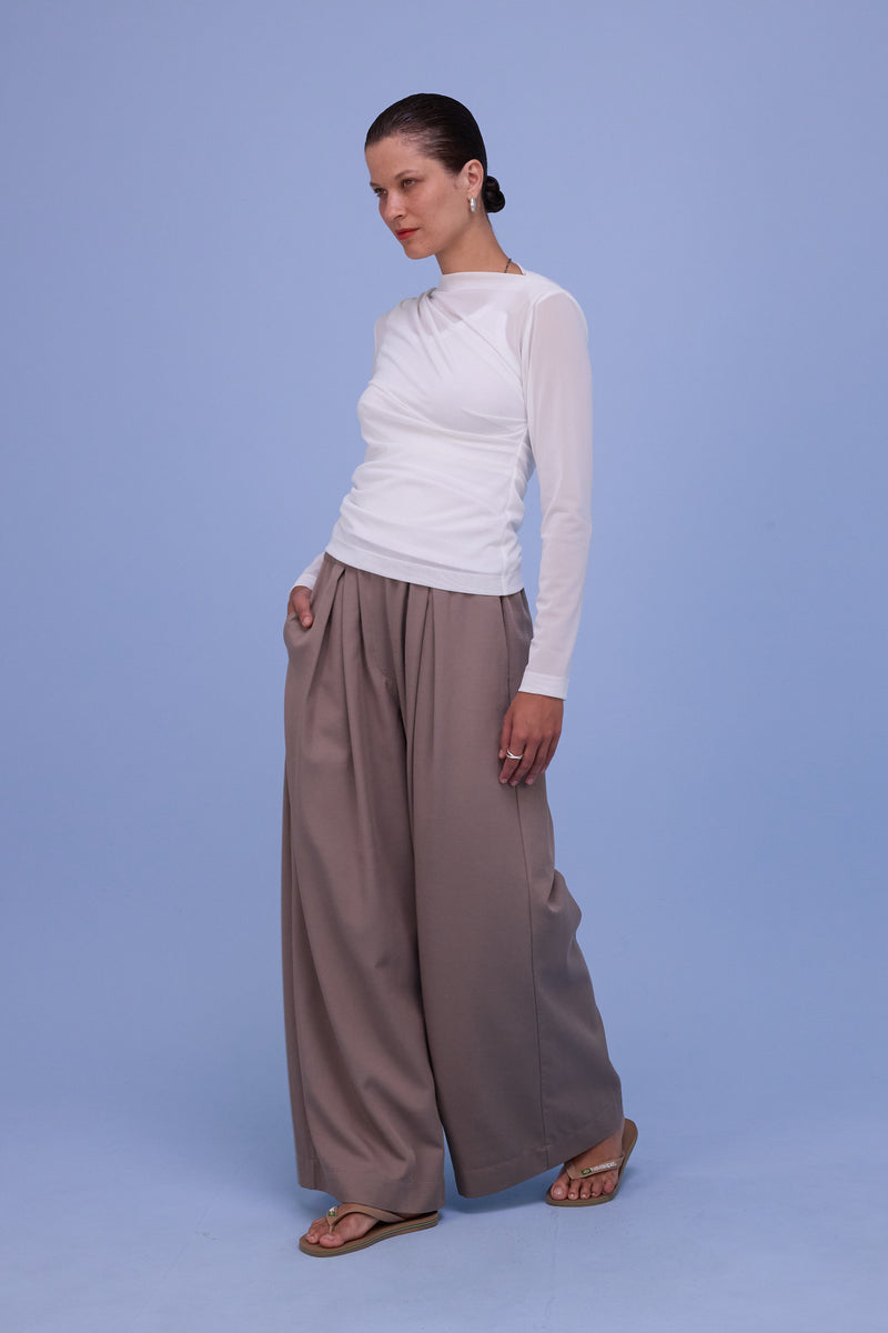 Freddy broek in simply taupe