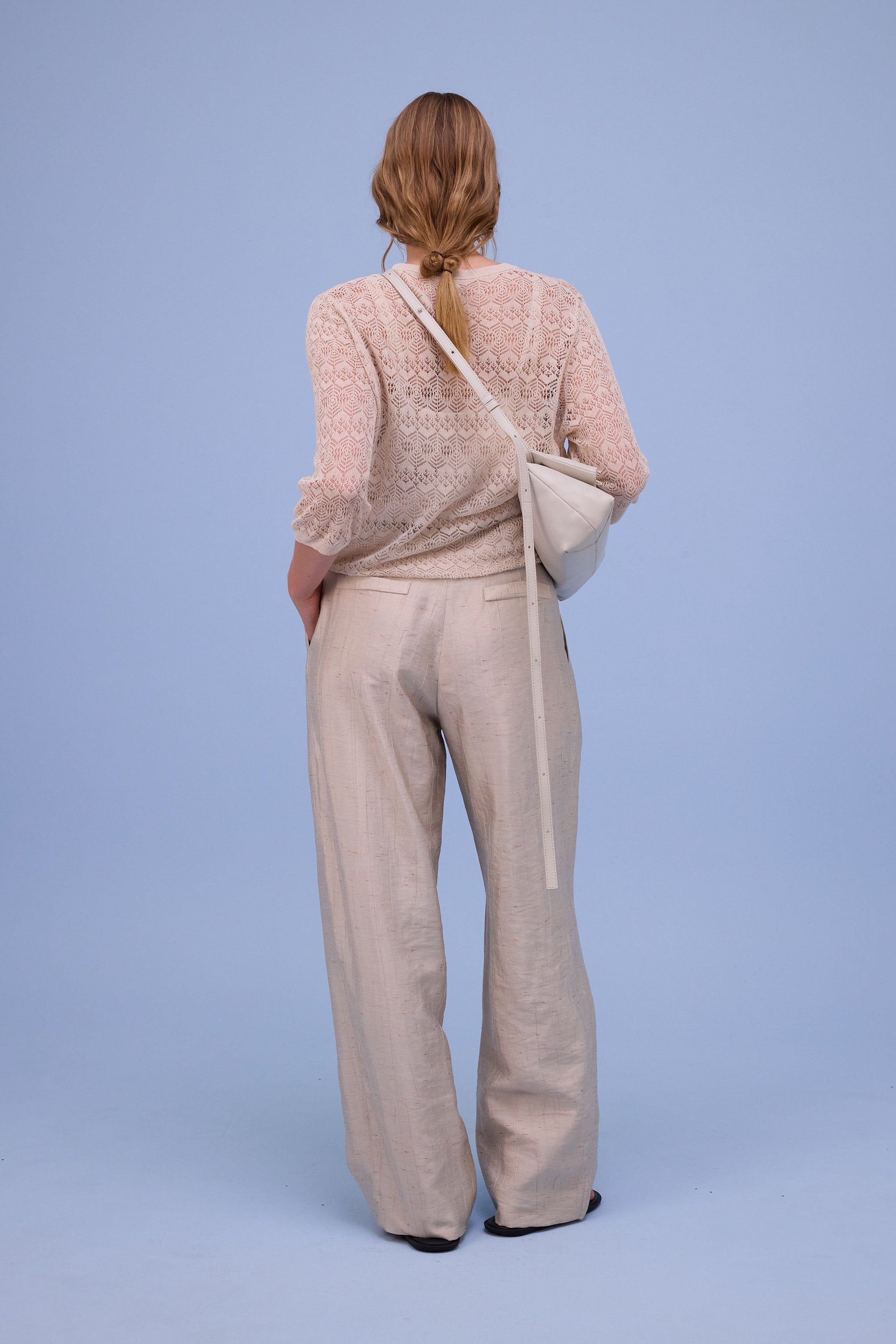Harpo trousers in champagne santoso