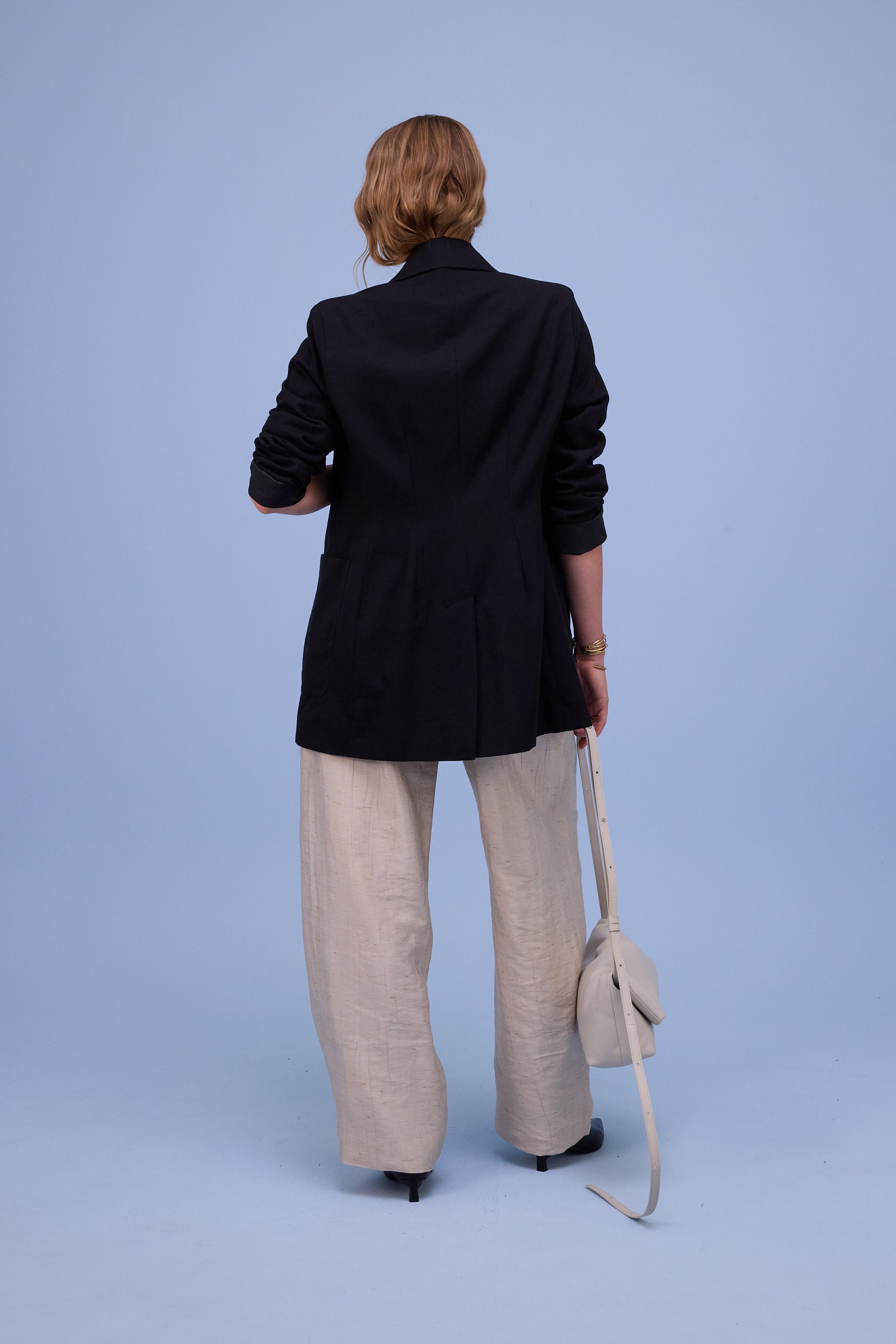 Harpo trousers in champagne santoso