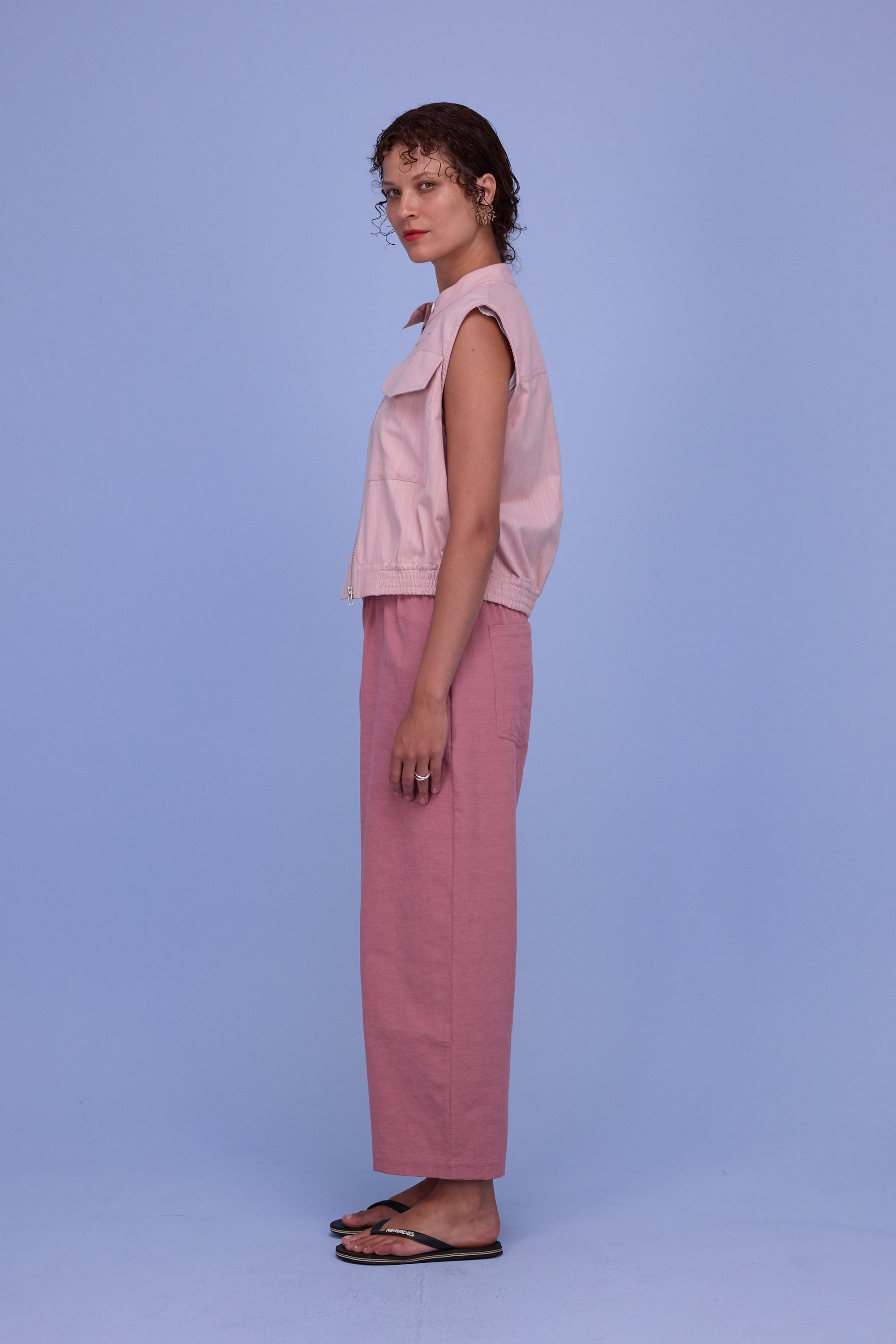 Honorat trousers in old rose