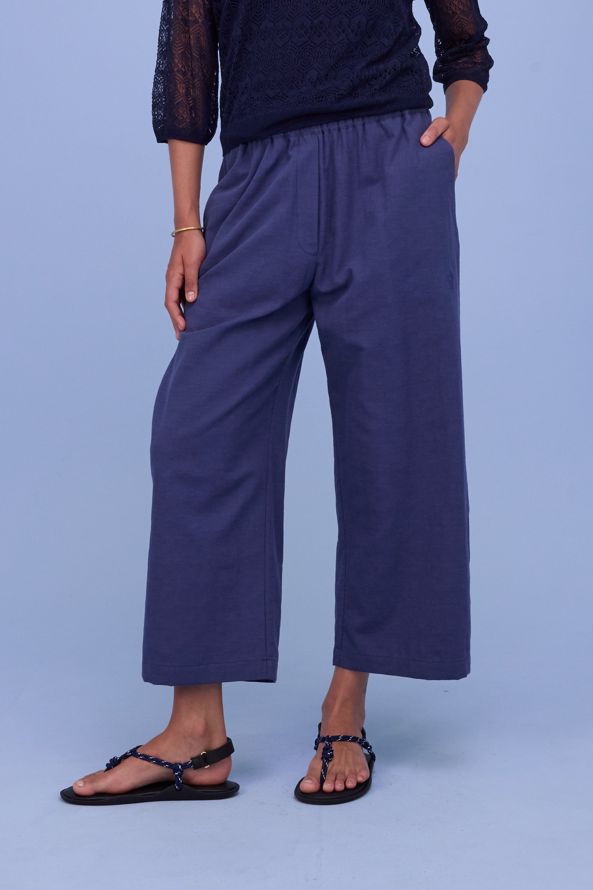 Honorat trousers in marlin blue