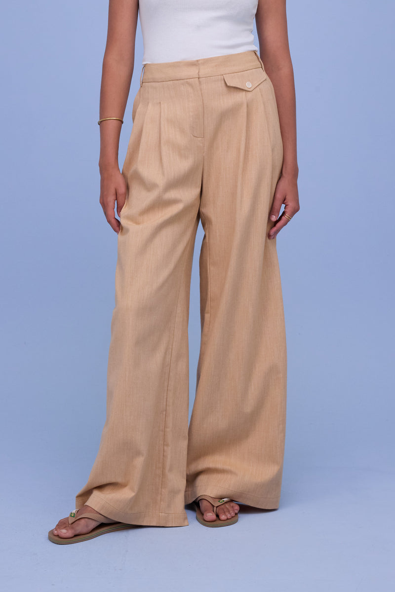 Guy broek in soft amber