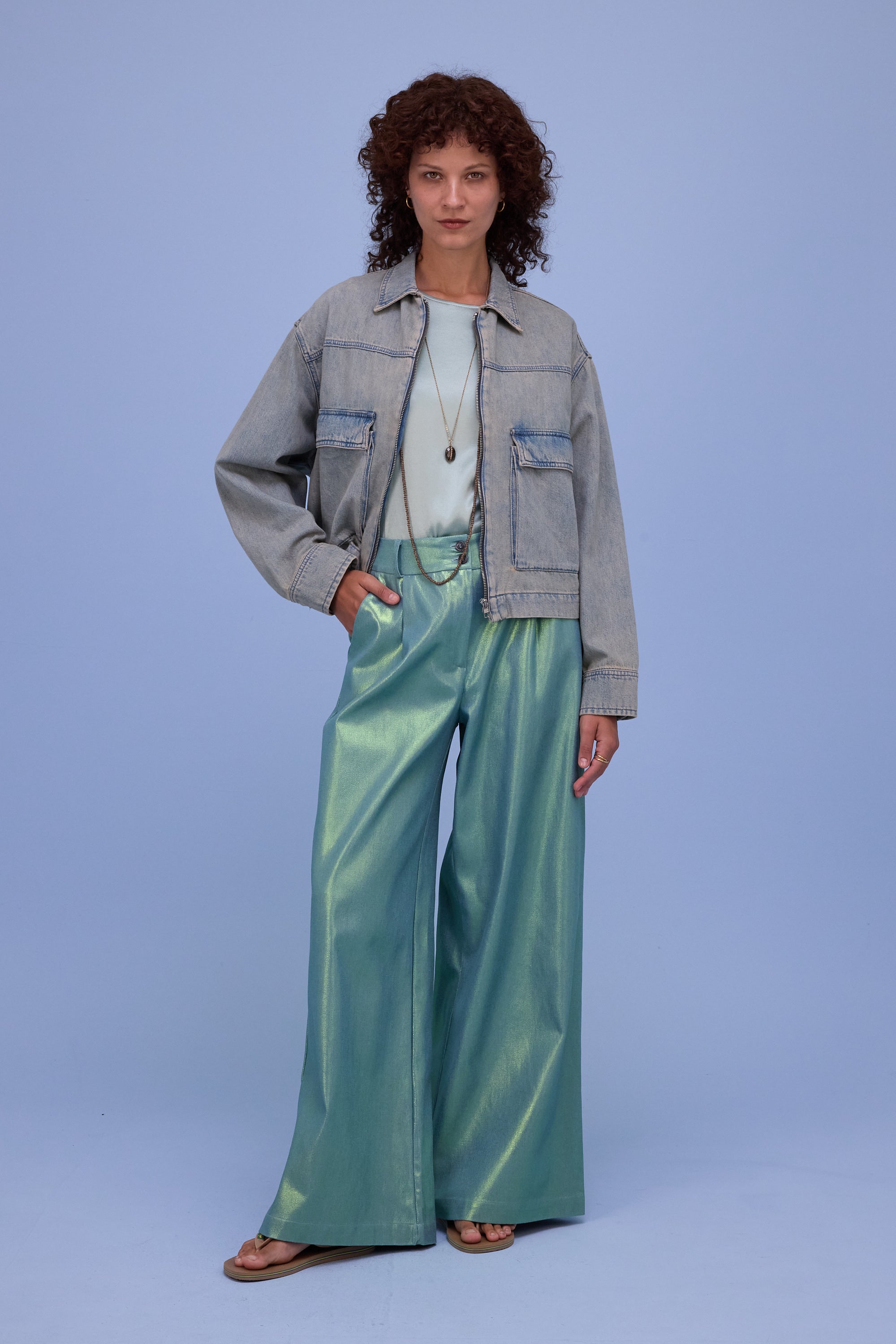 Zoella broek in mermaid