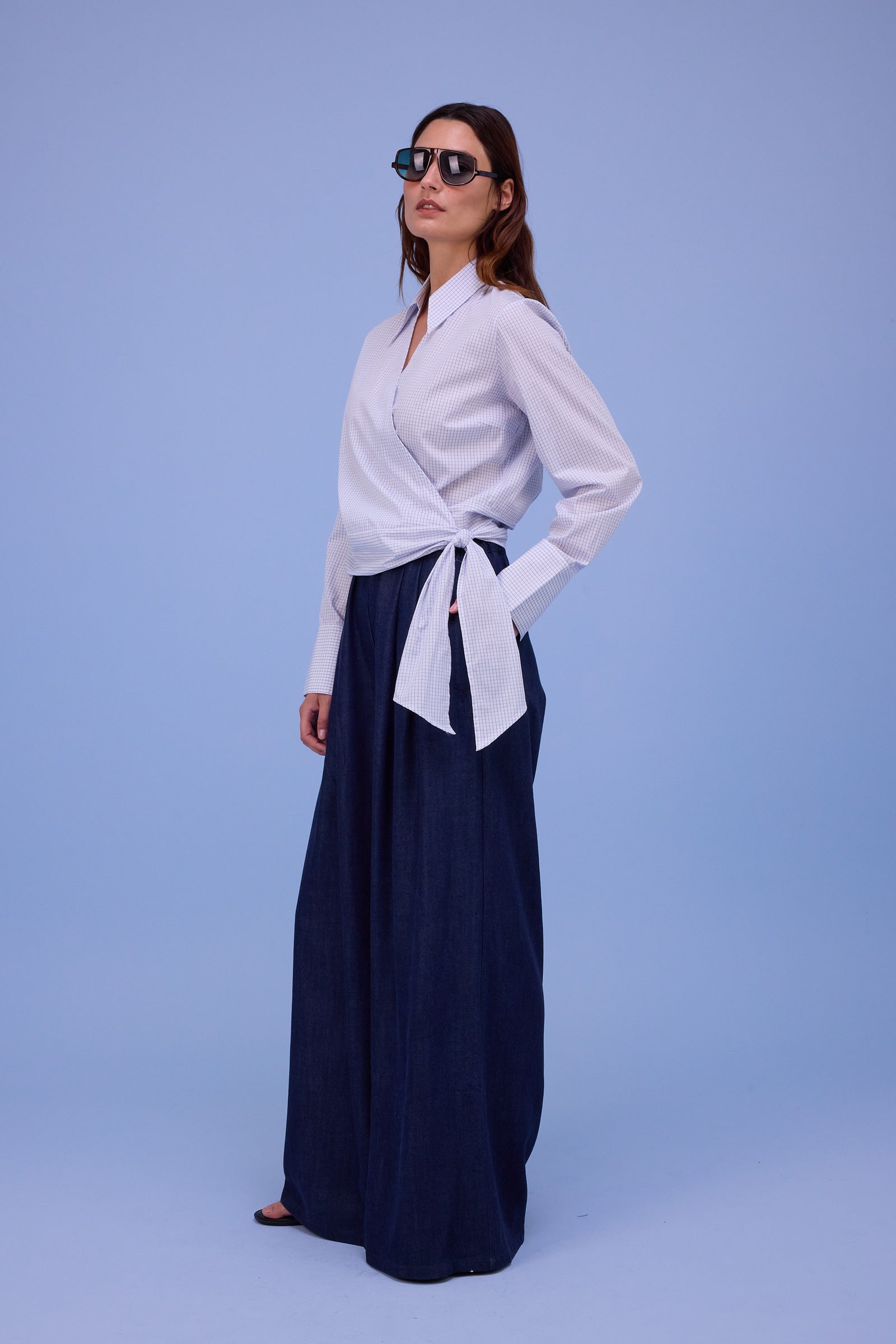 Hardy trousers in soft denim