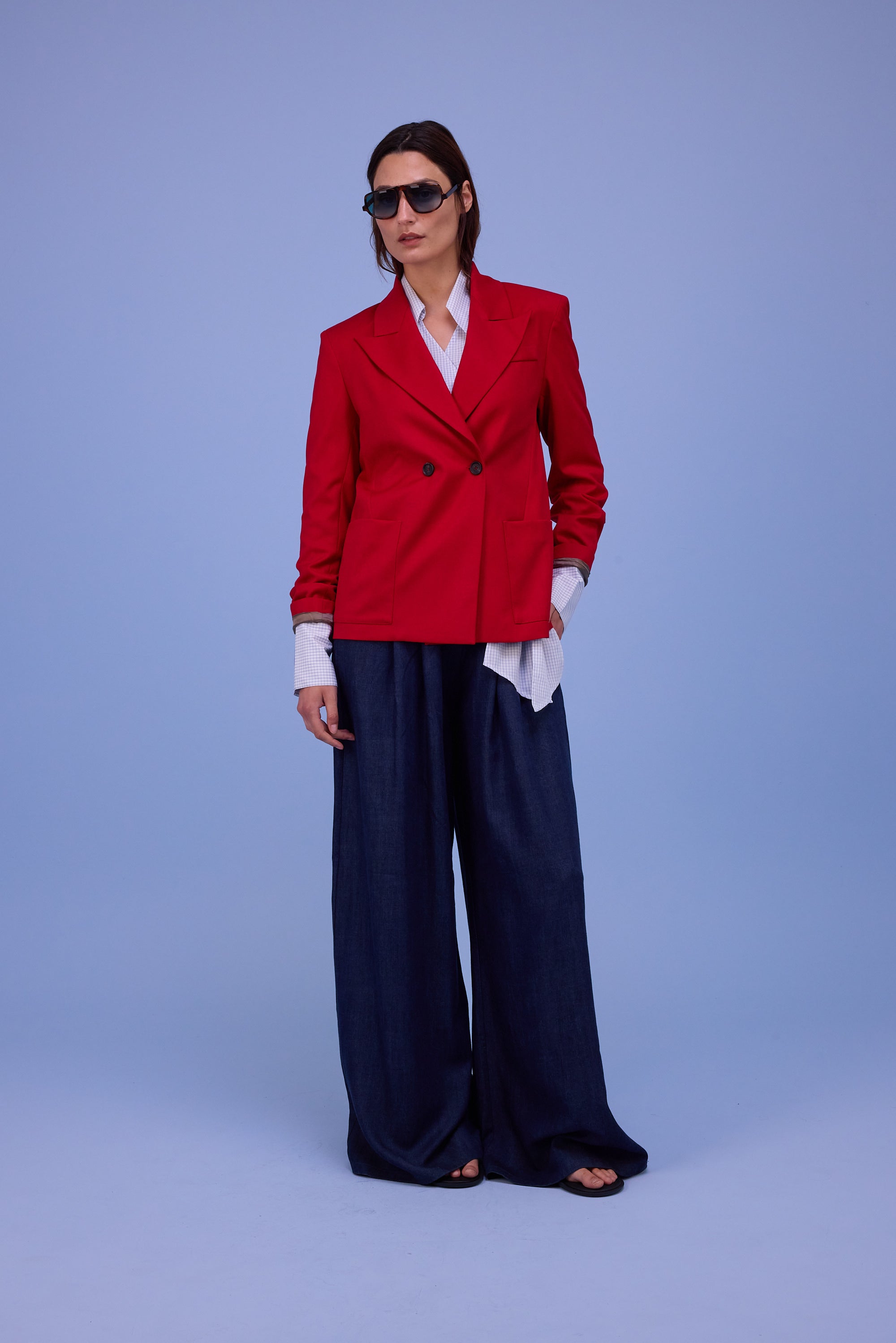 Hardy broek in soft denim