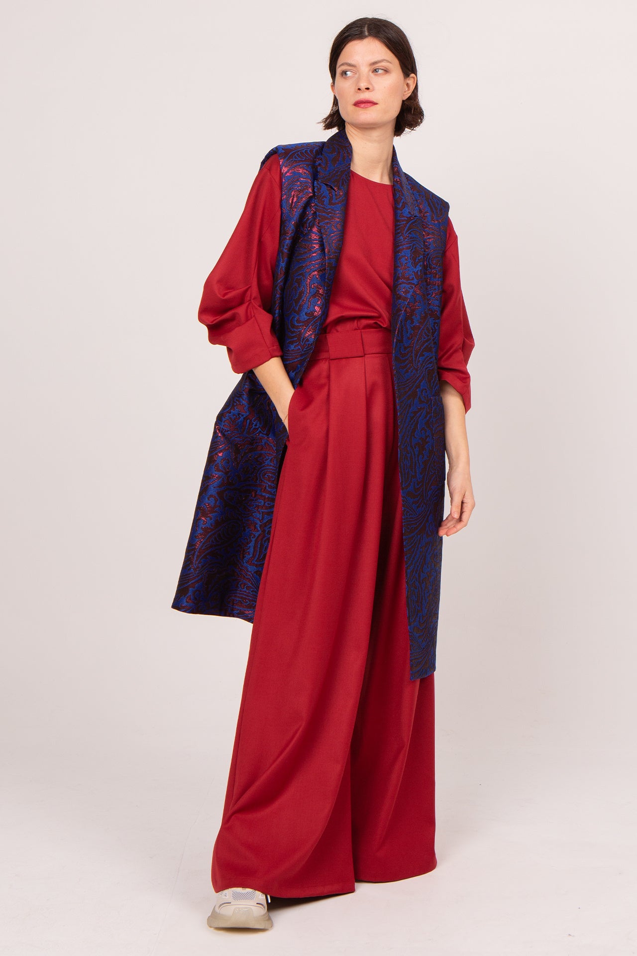 Bea paisley vest