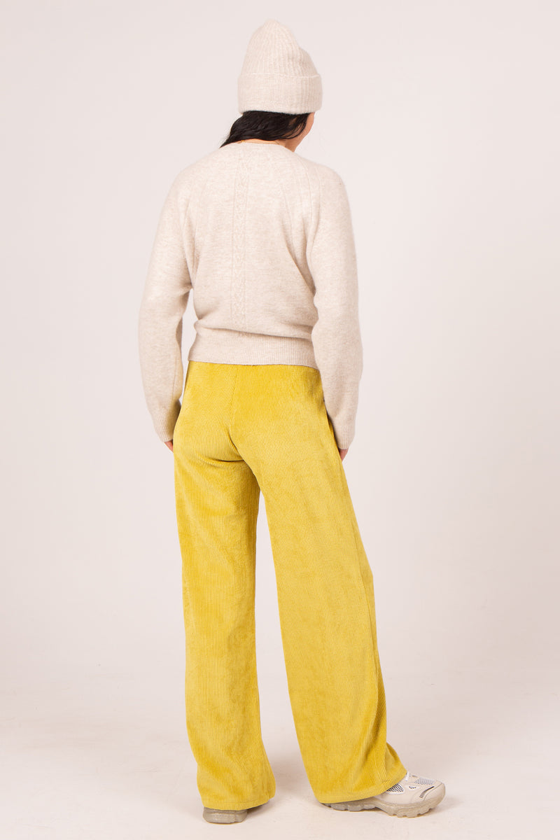 Corneel mustard corduroy trousers