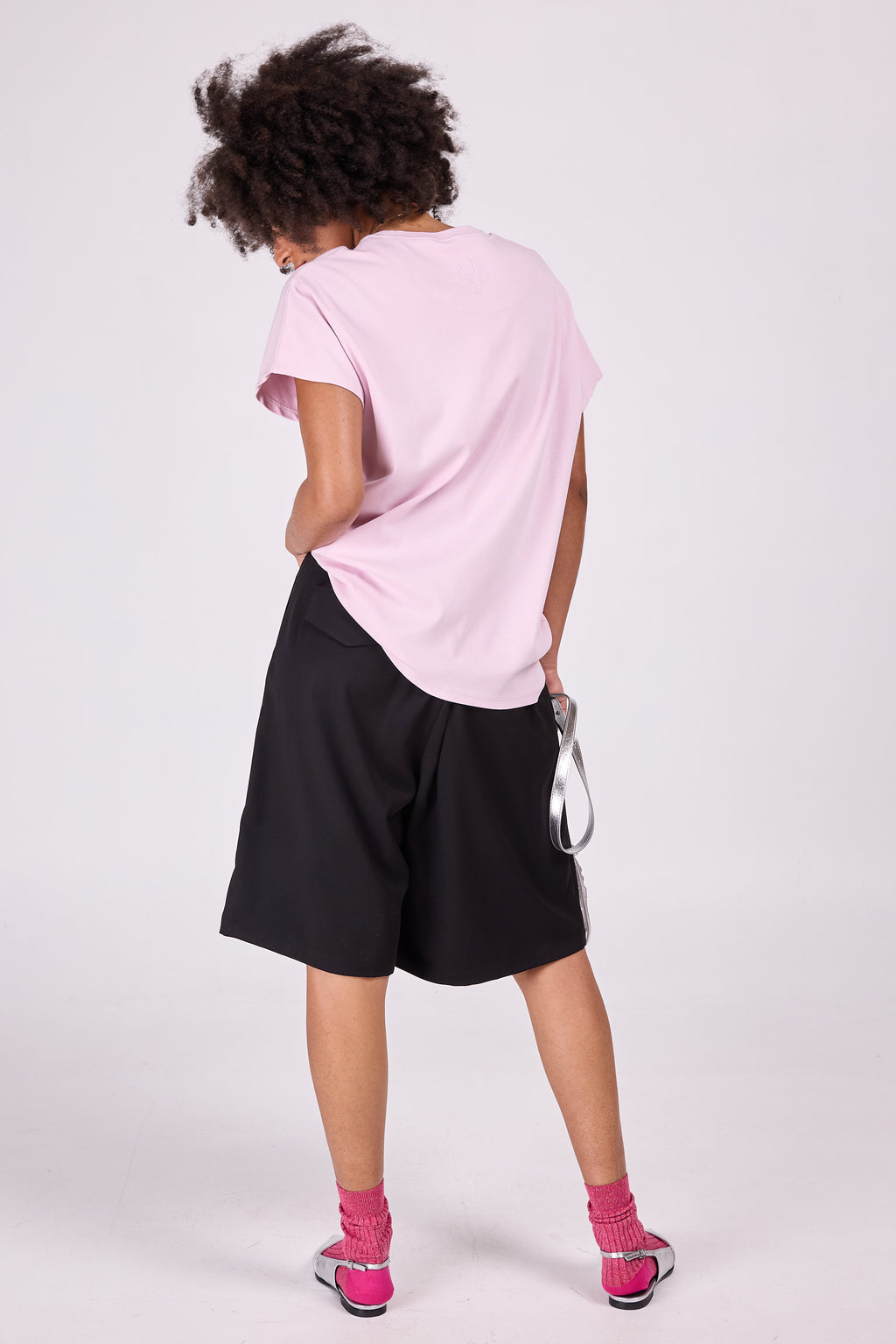 Edna soft lilac T-shirt