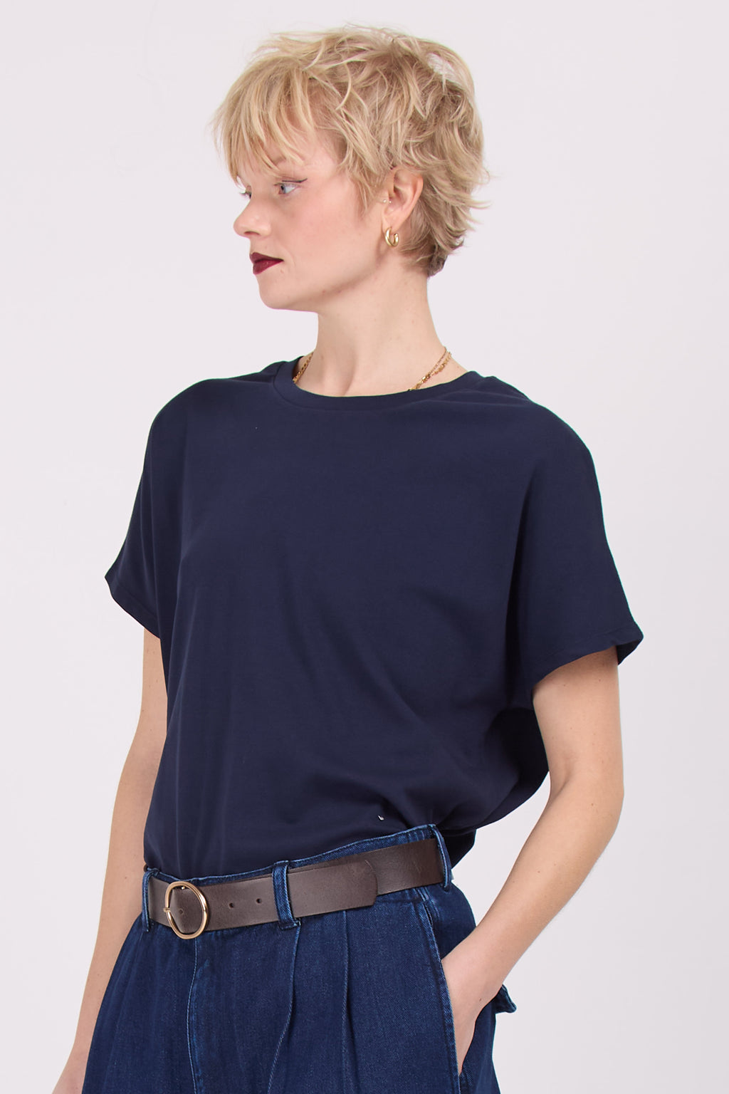 Edna midnight blue T-shirt