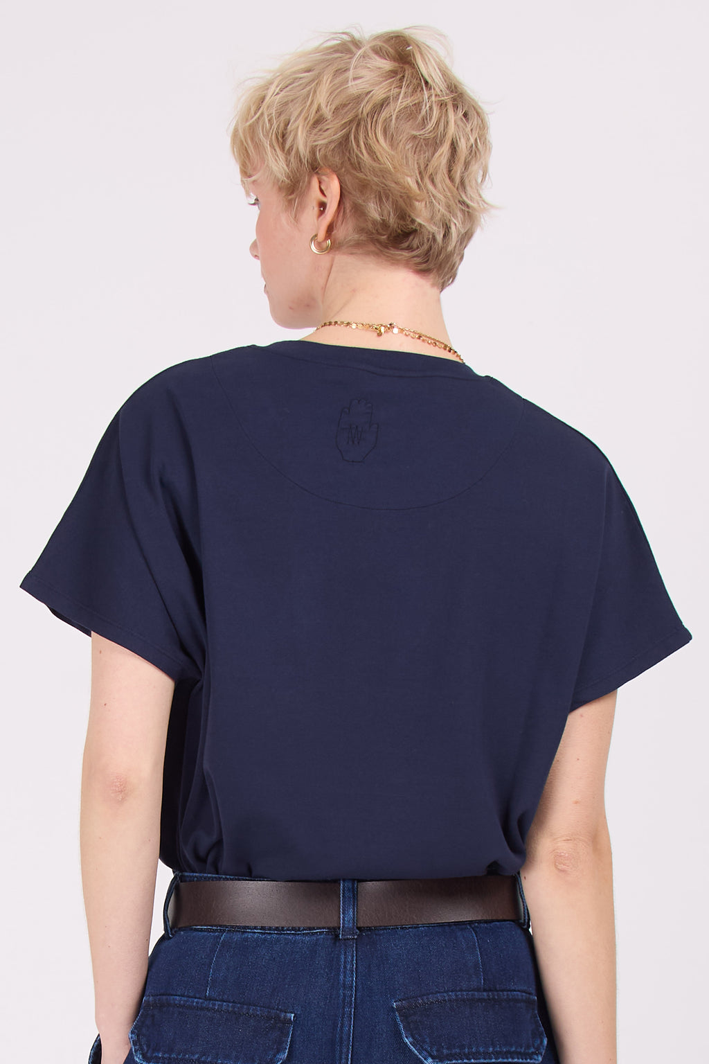 Edna midnight blue T-shirt