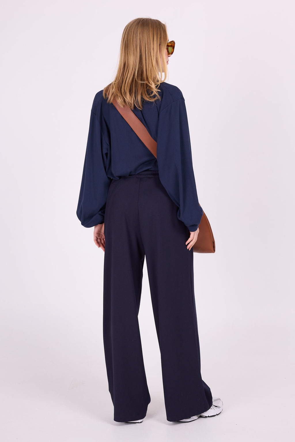 Ceylan midnight blue blouse