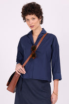 Carol midnight blue shirt