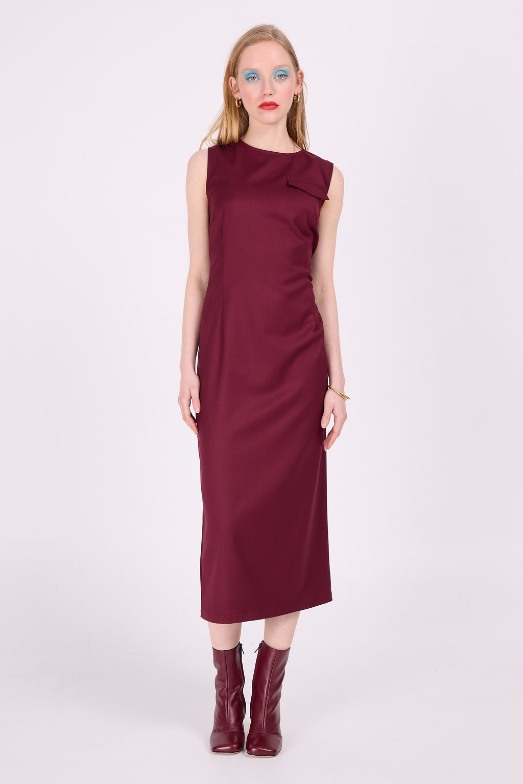 Emelia cassis dress