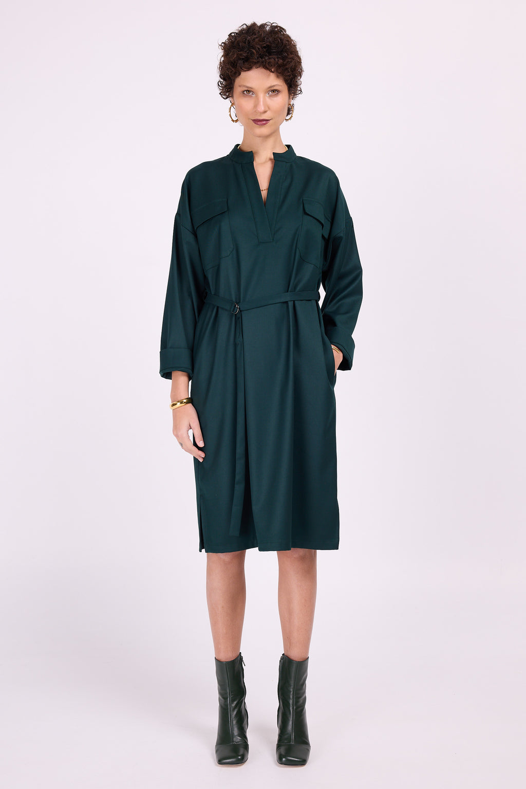 Esmeralda pine dress