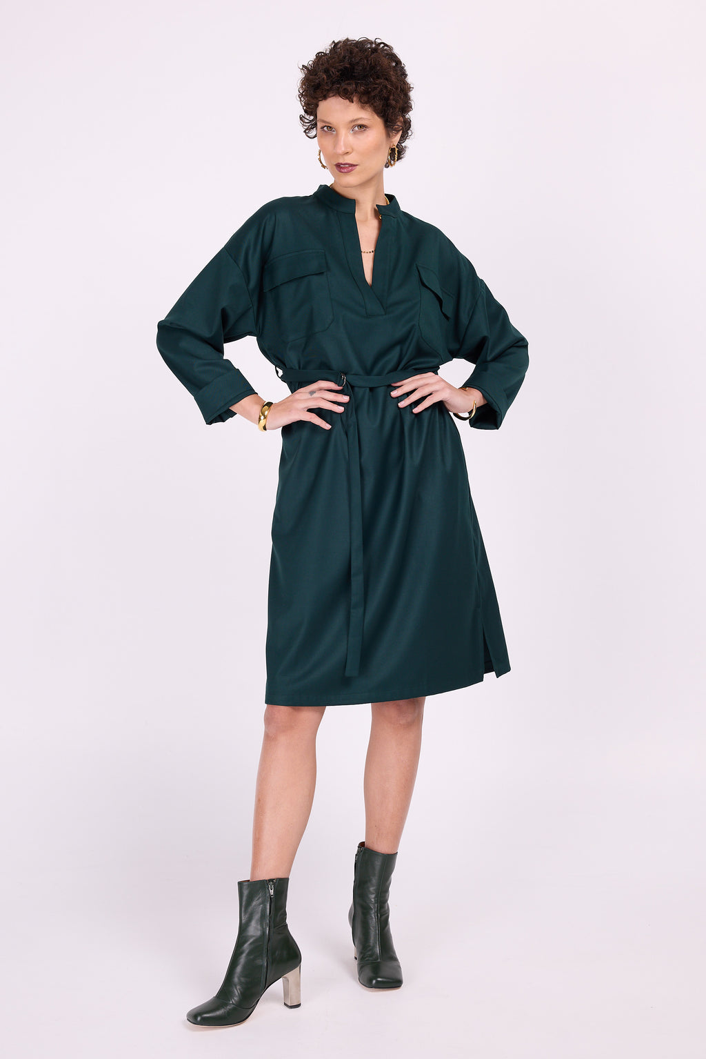 Esmeralda pine dress