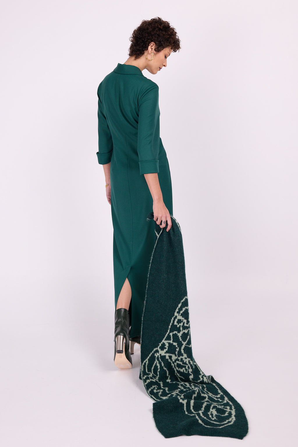 Elynne evergreen dress