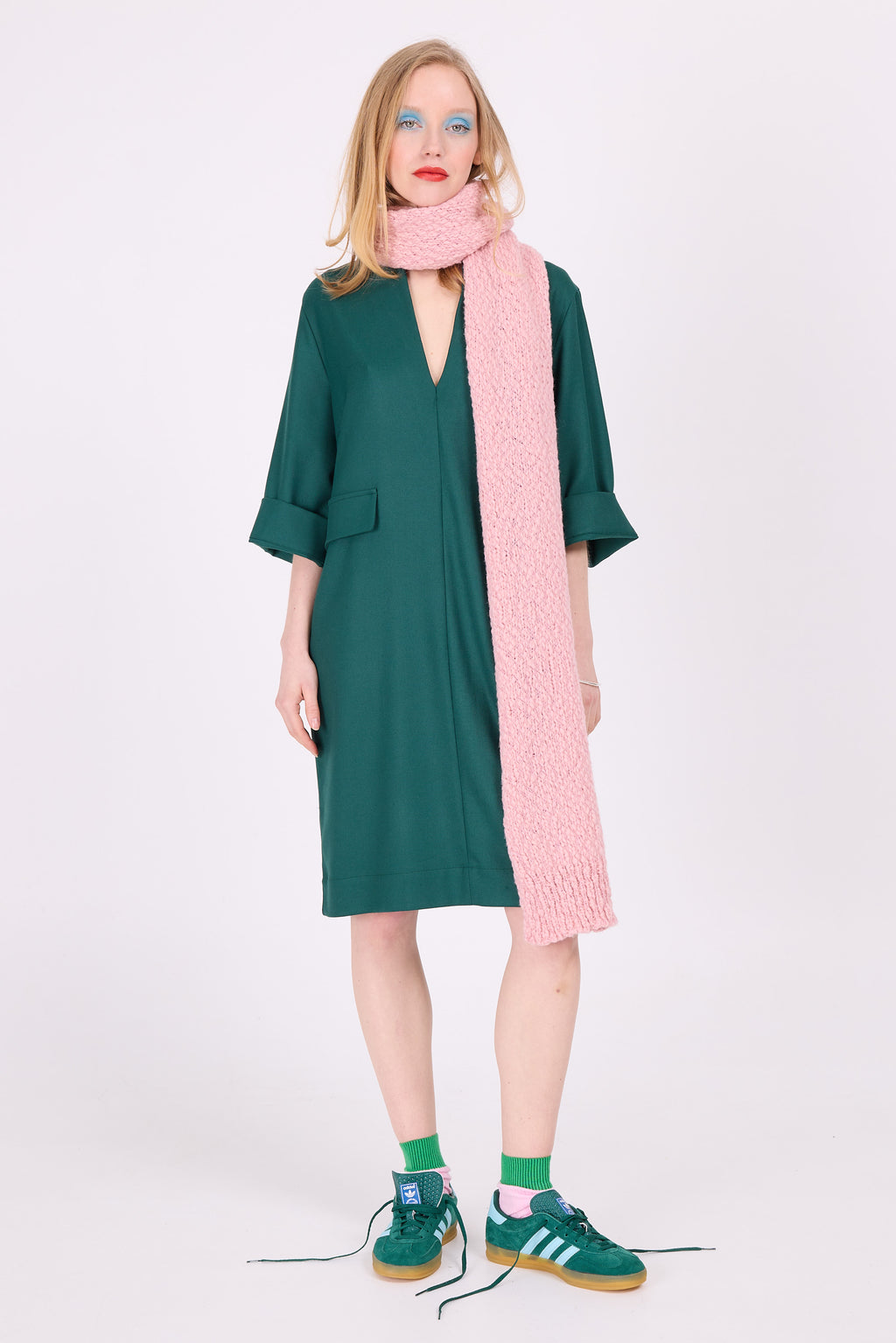 Eugenie evergreen dress