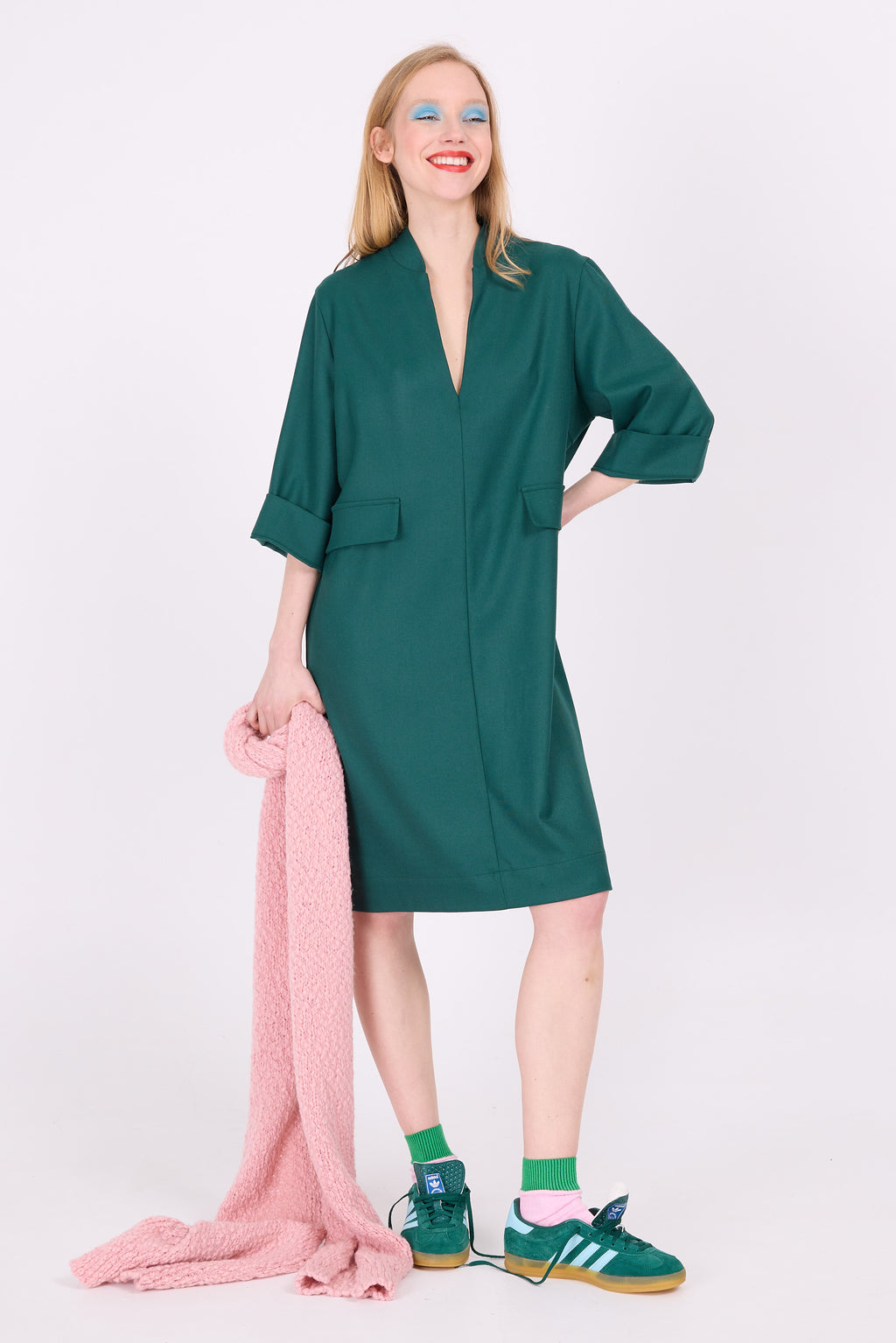 Eugenie evergreen dress