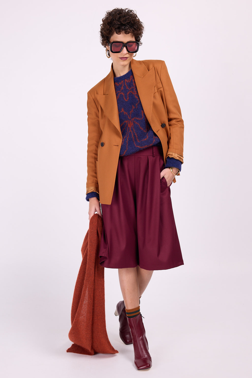 Eddie cassis culottes