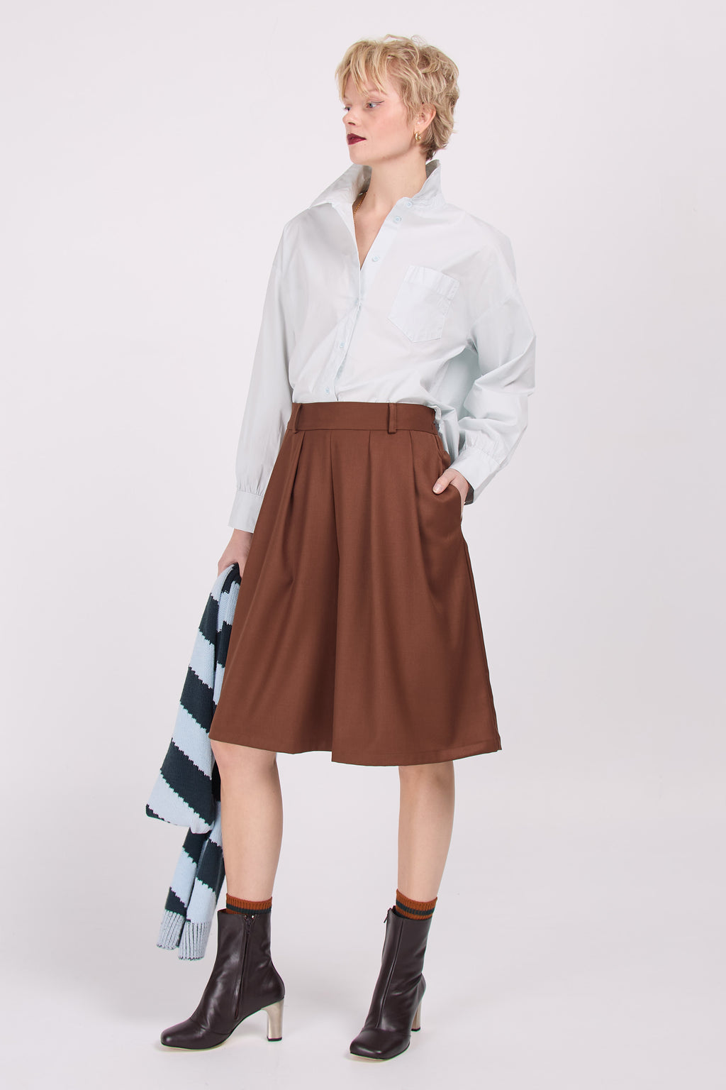 Eddie coco brown culottes