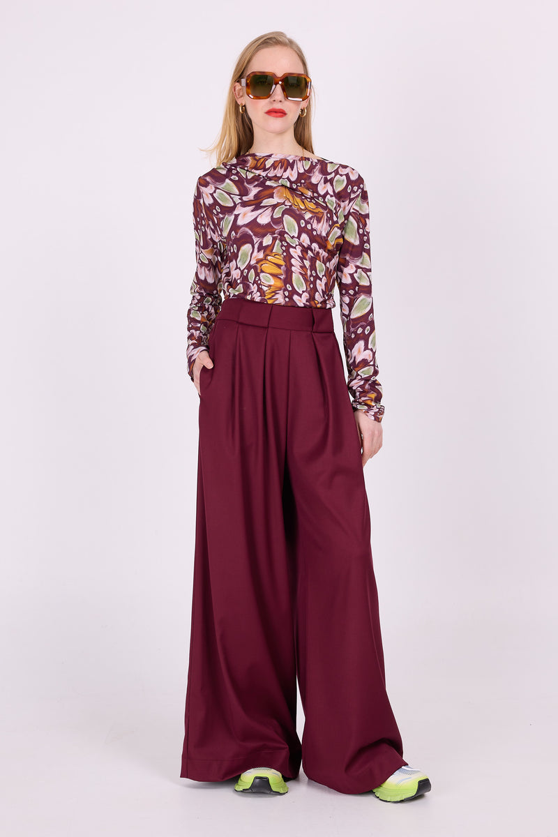 Clinton cassis trousers