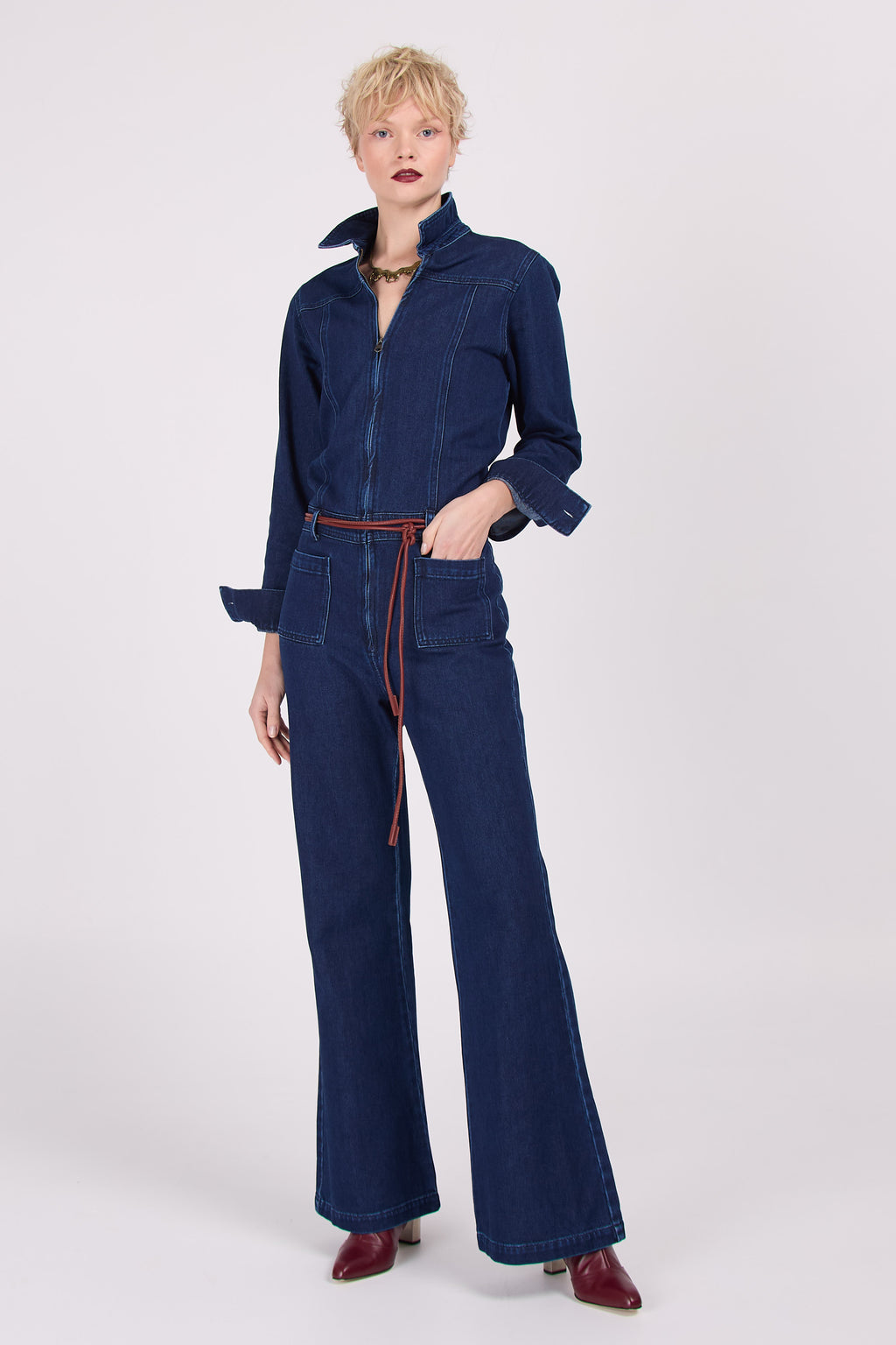 Enrique denim jumpsuit