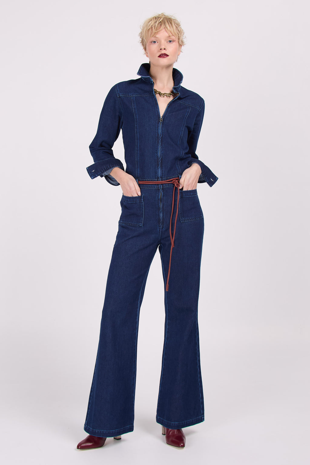 Enrique denim jumpsuit