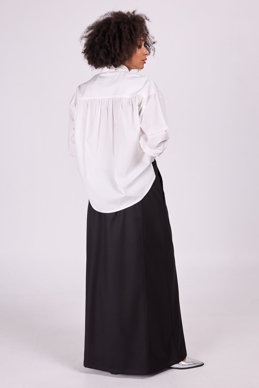 Elina long black skirt