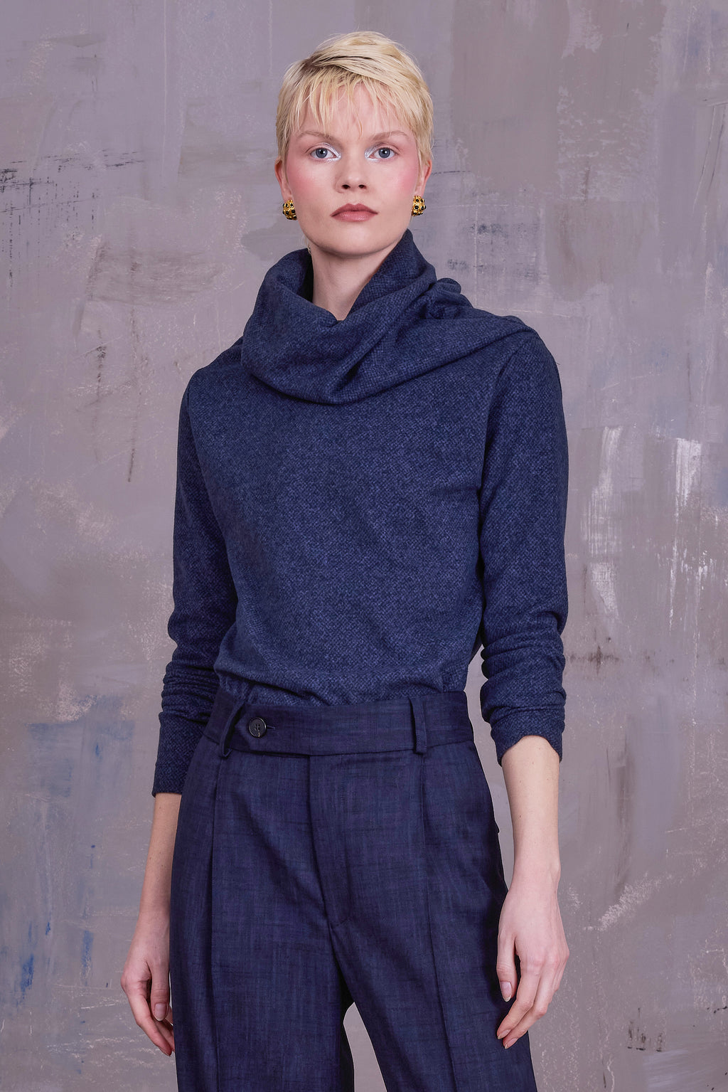 Georgina sweater in blue mix