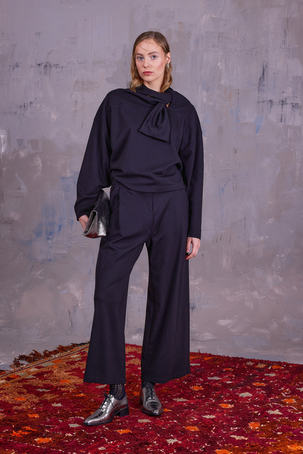 Gertruda sweater in black