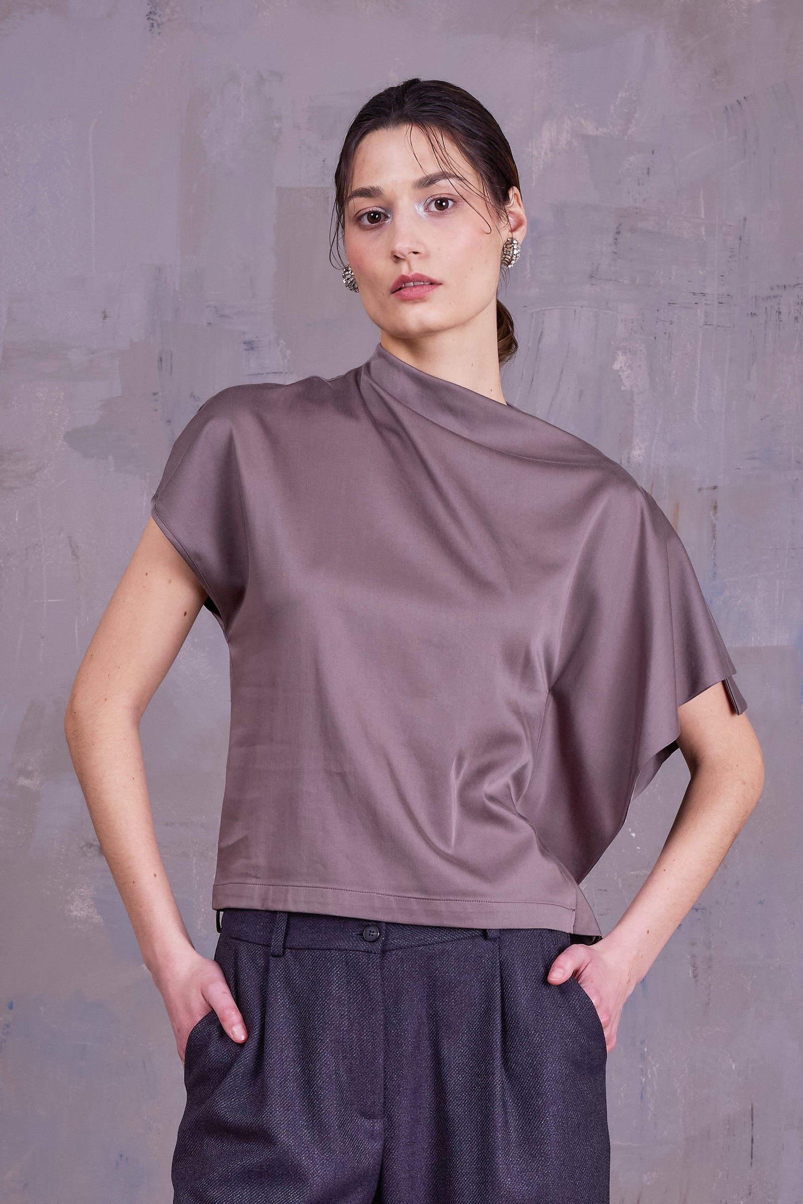 Gerita top in moon rock