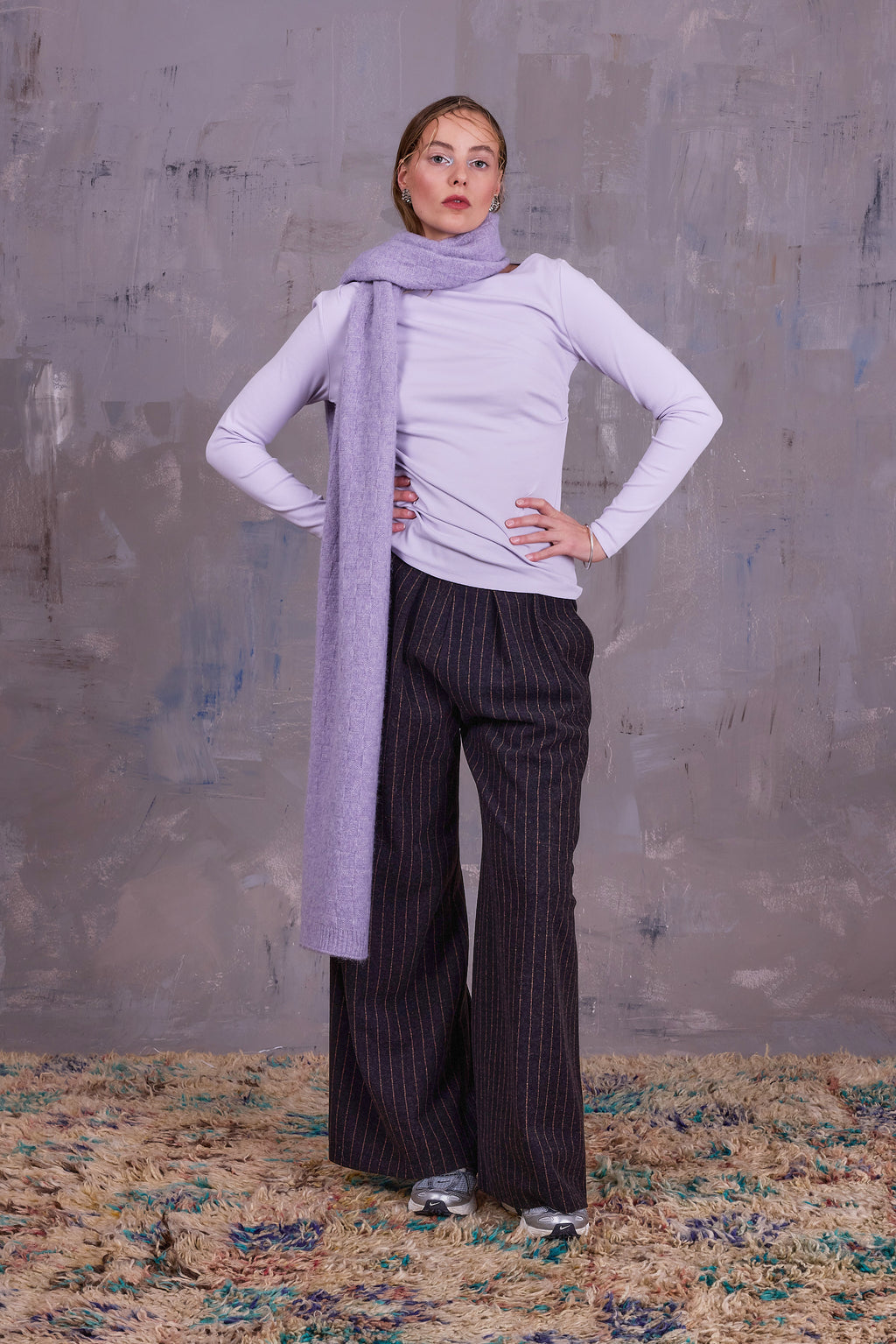 Elaine T-shirt in orchid hush