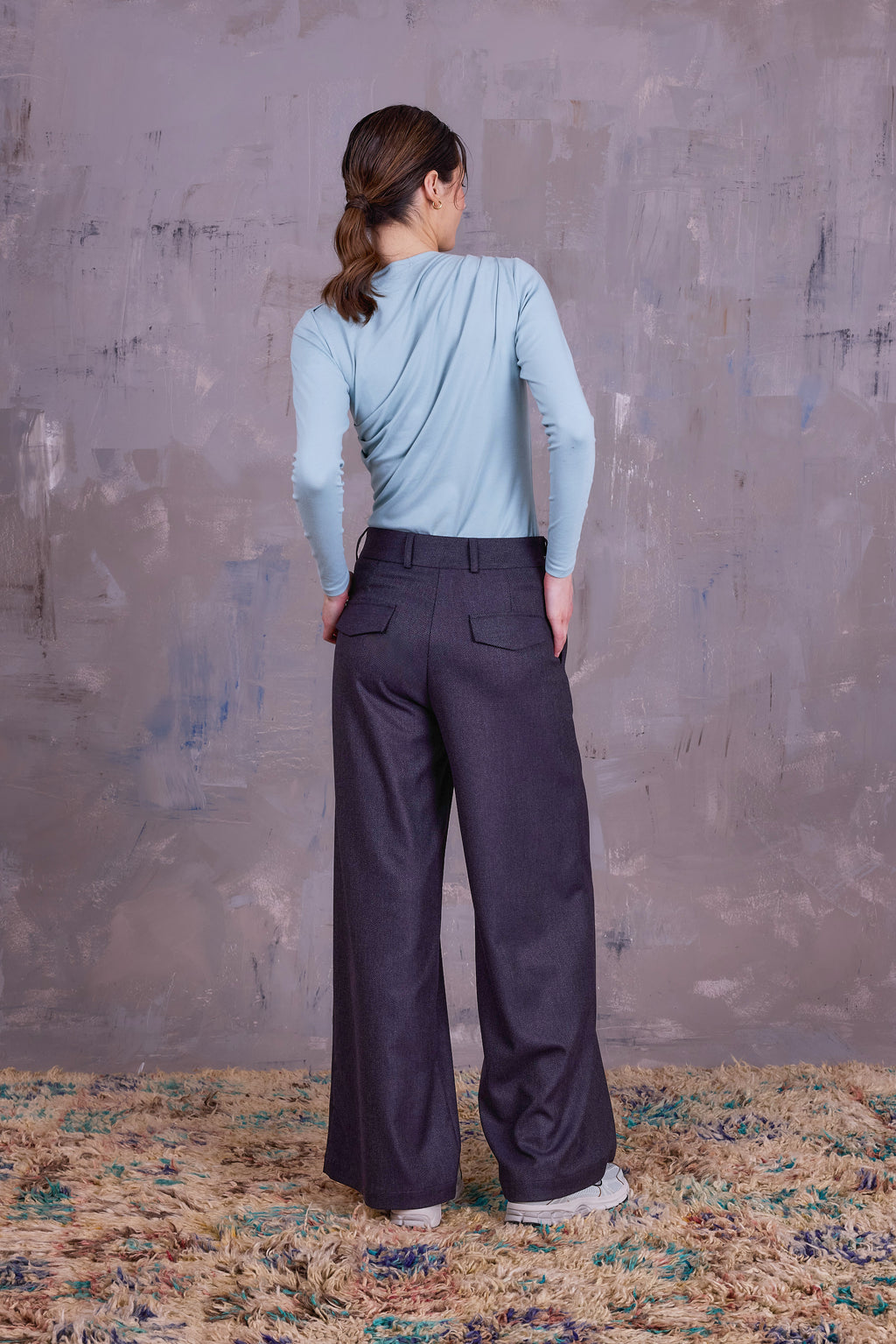 Elaine T-shirt in misty sage