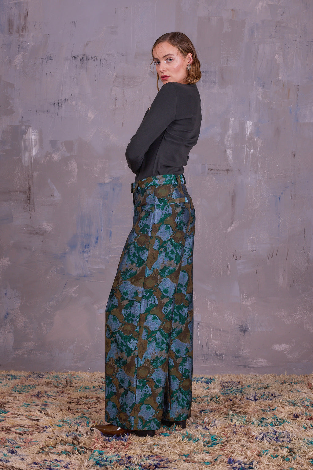 Elaine T-shirt in deep forest