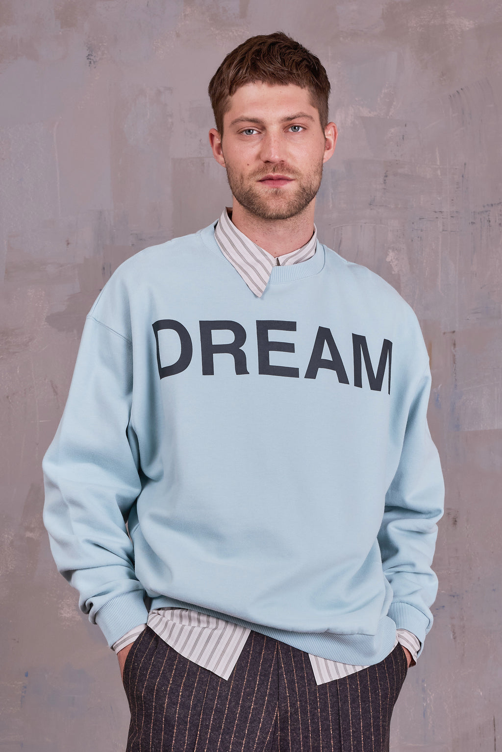 Glynth DREAM sweater in misty sage