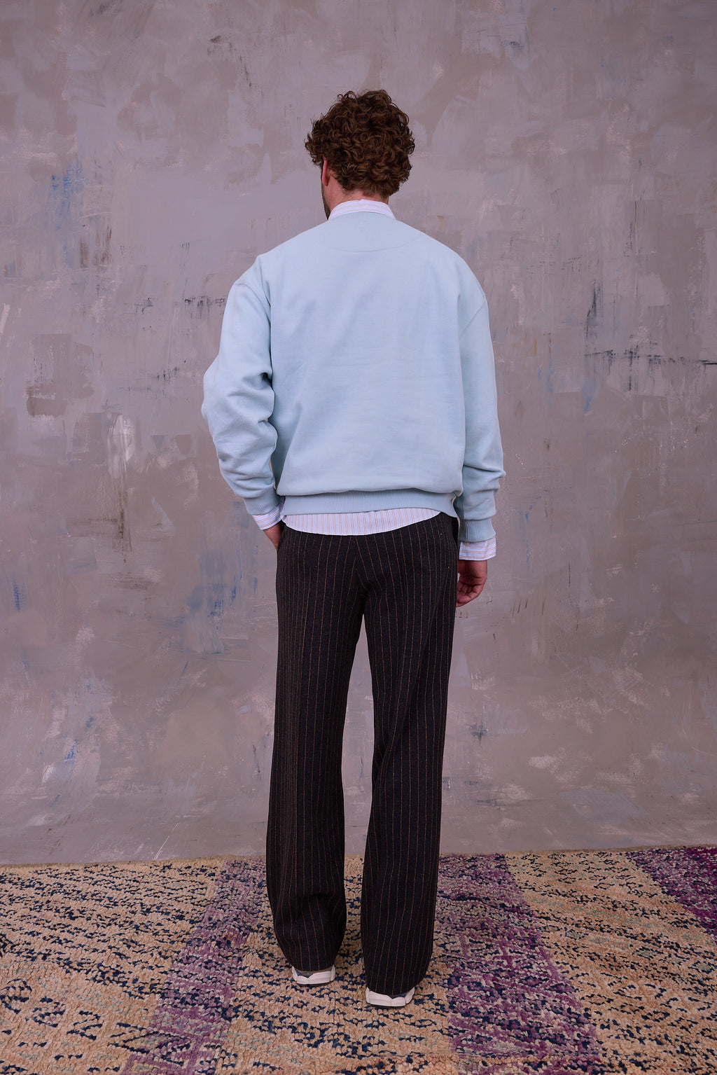 Glynth DREAM sweater in misty sage