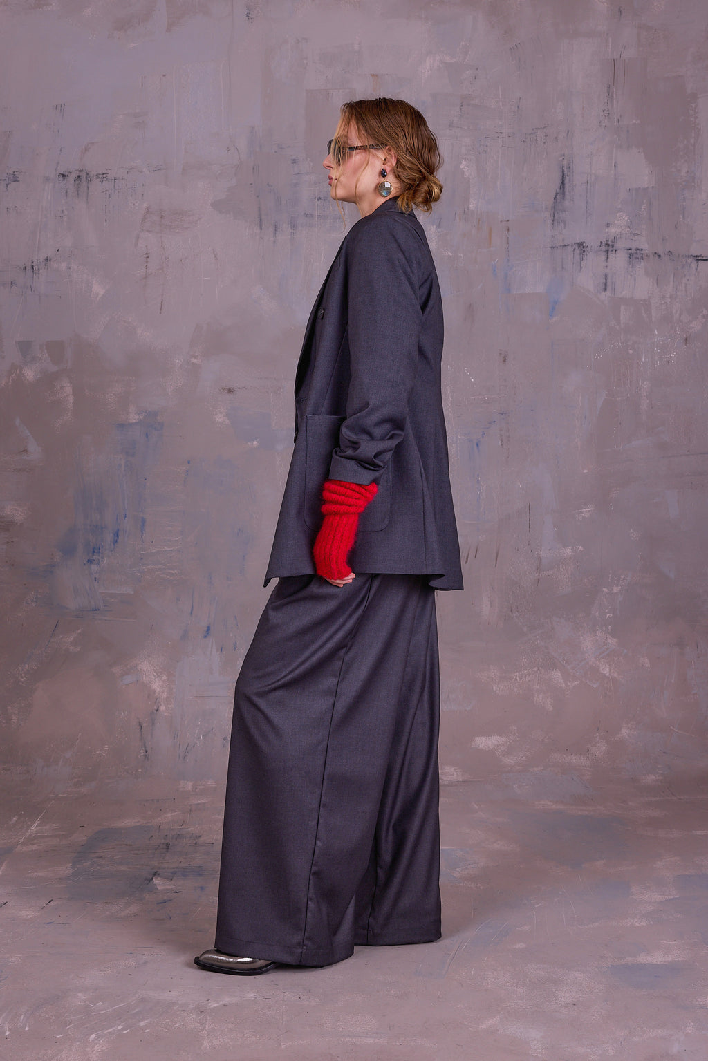 Glenn antraciete blazer